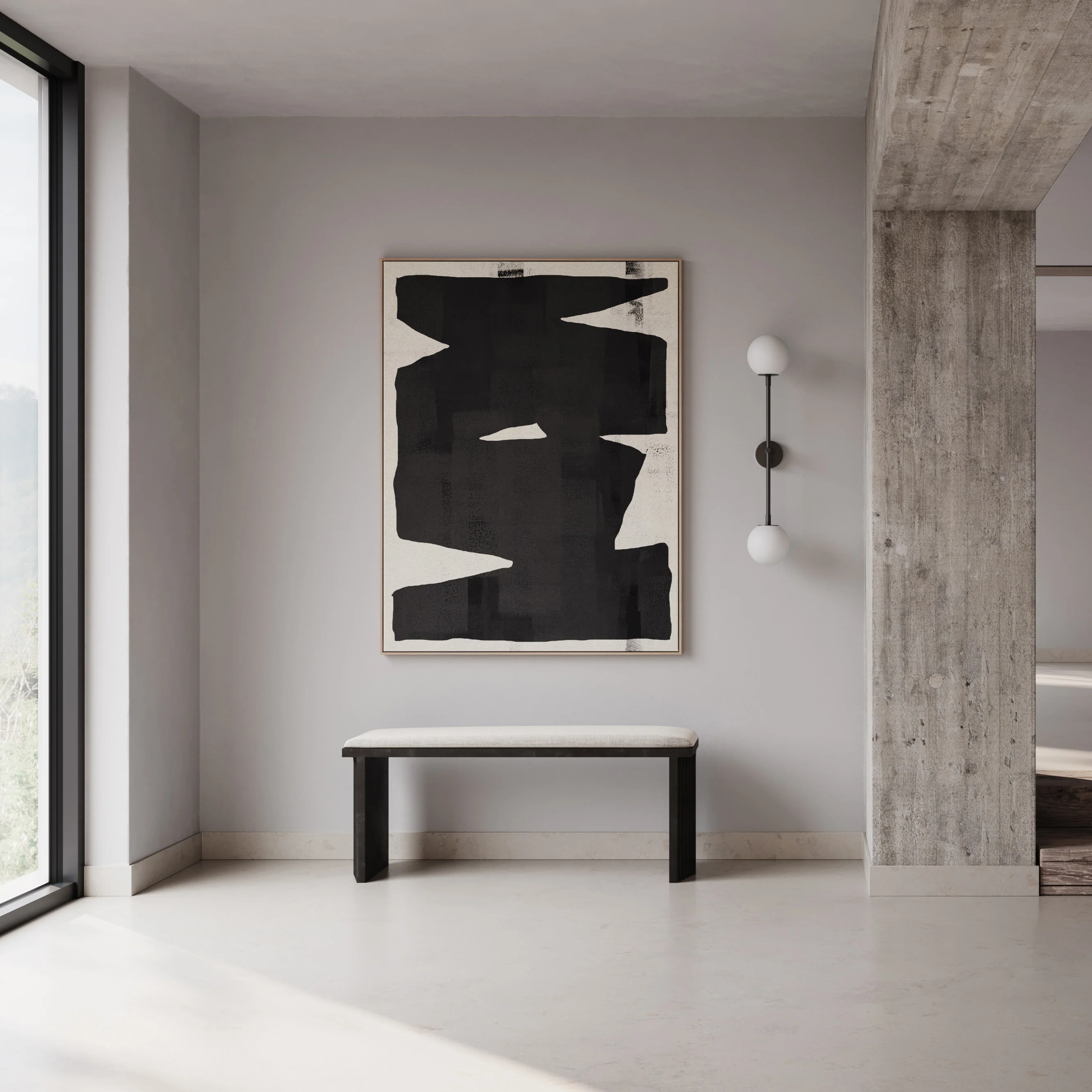 Arc Bench - Coffee - Image 3