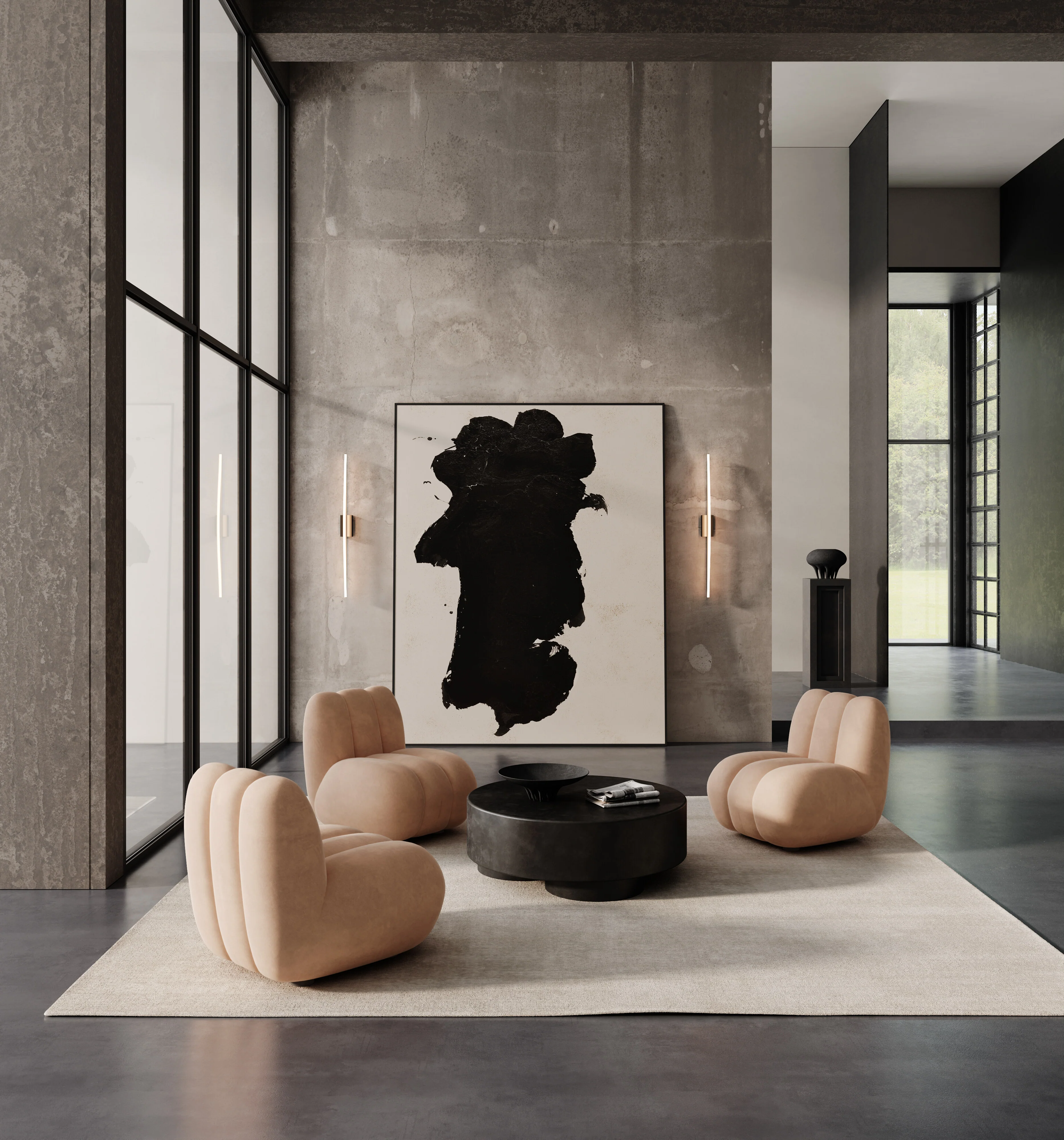 Big Foot Coffee Table, Big - Coffee - Image 6
