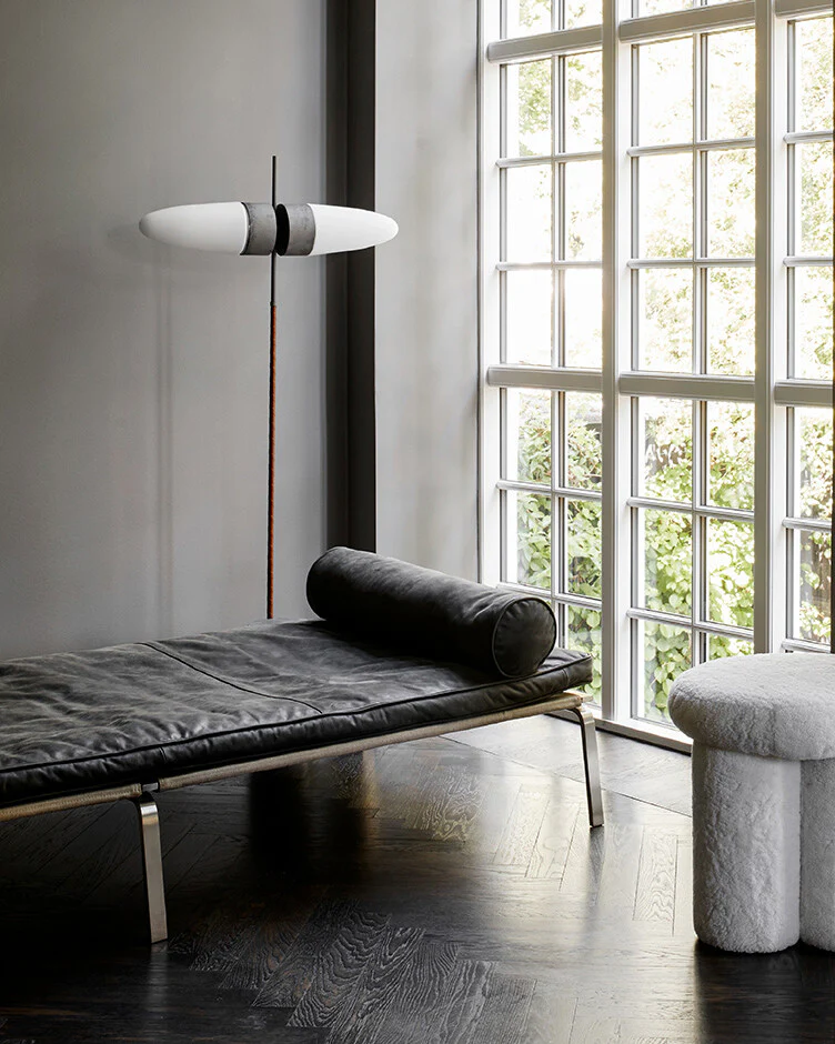 Big Foot Stool - White (Sheepskin) - Image 3