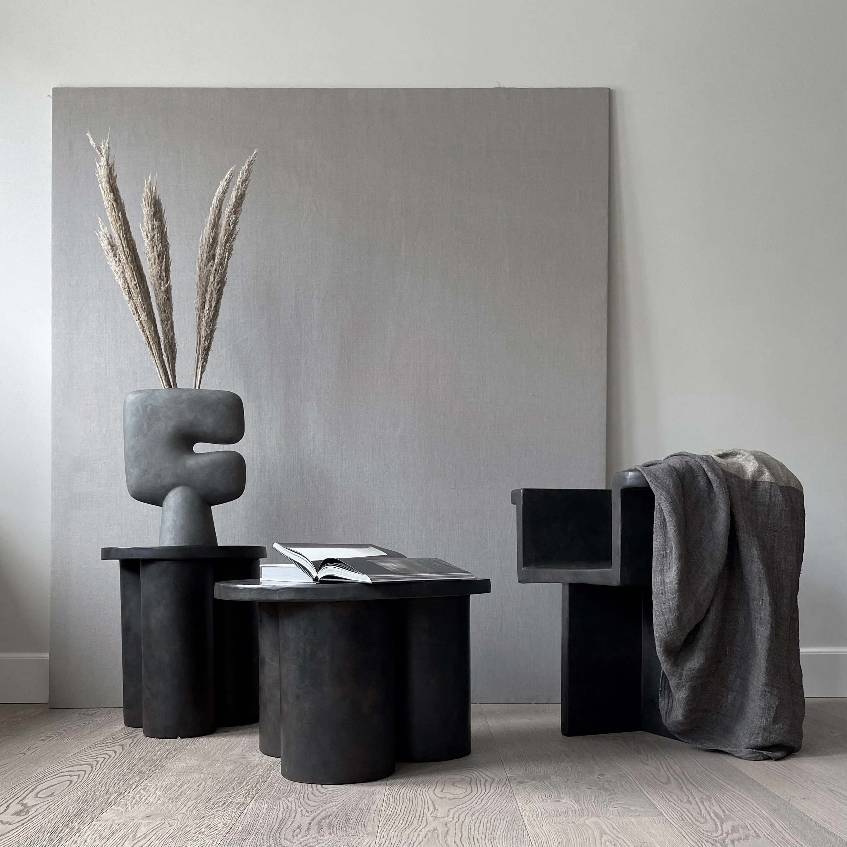 Big Foot Table, Tall - Coffee - Image 6