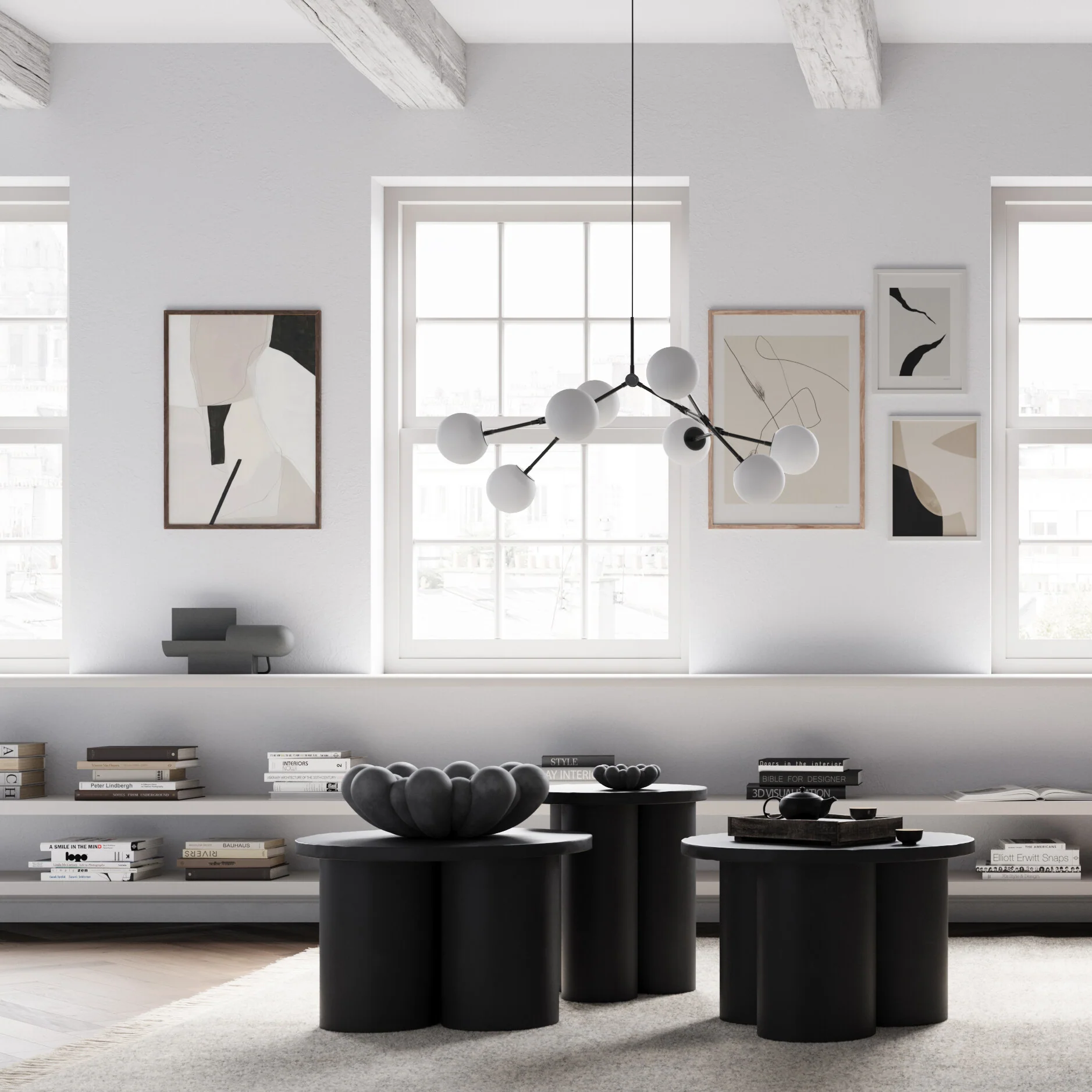 Bloom Tray, Mini - Dark Grey - Image 3