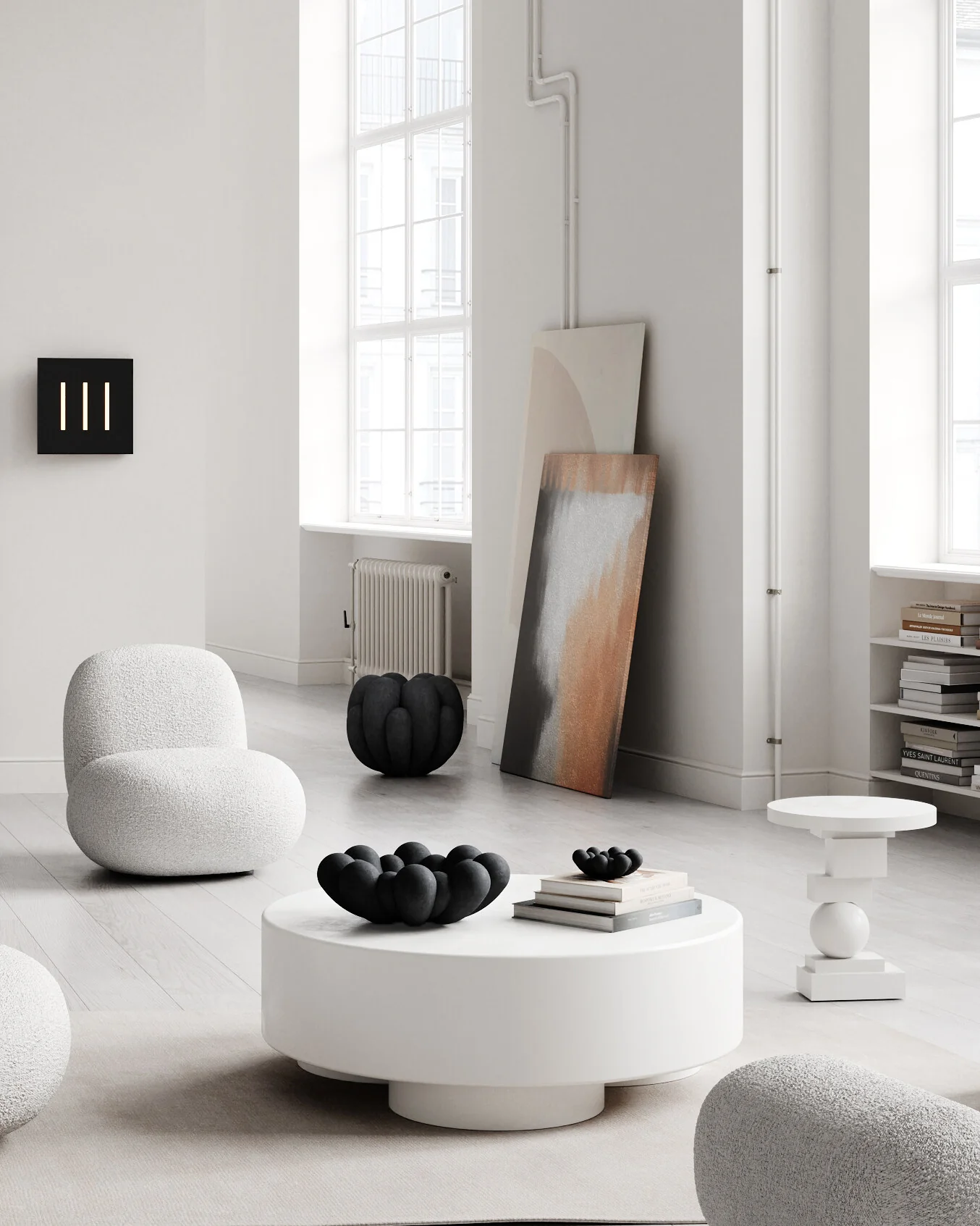 Bloom Vase, Big - Black - Image 4