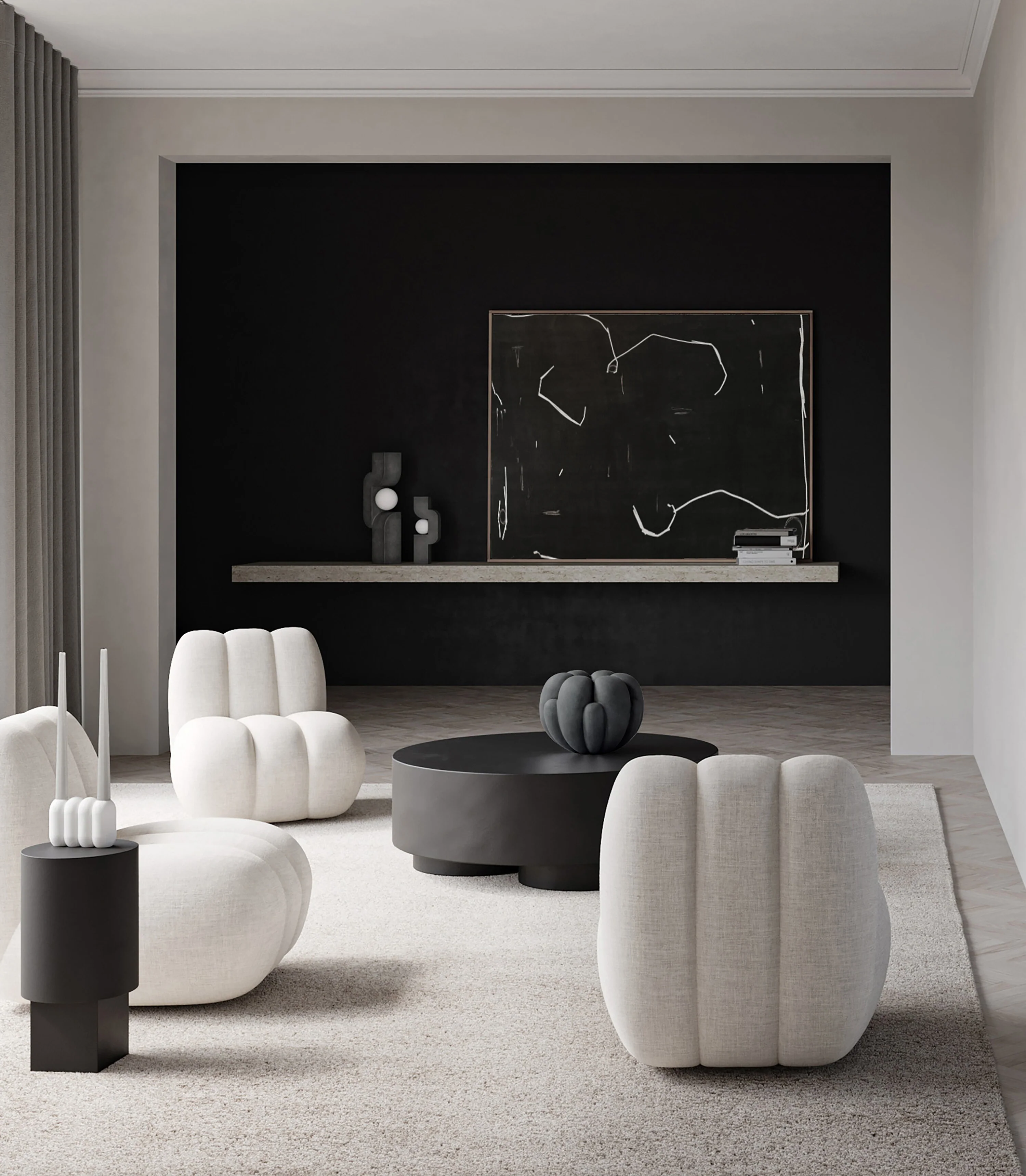 Bloom Vase, Mini - Dark Grey - Image 5