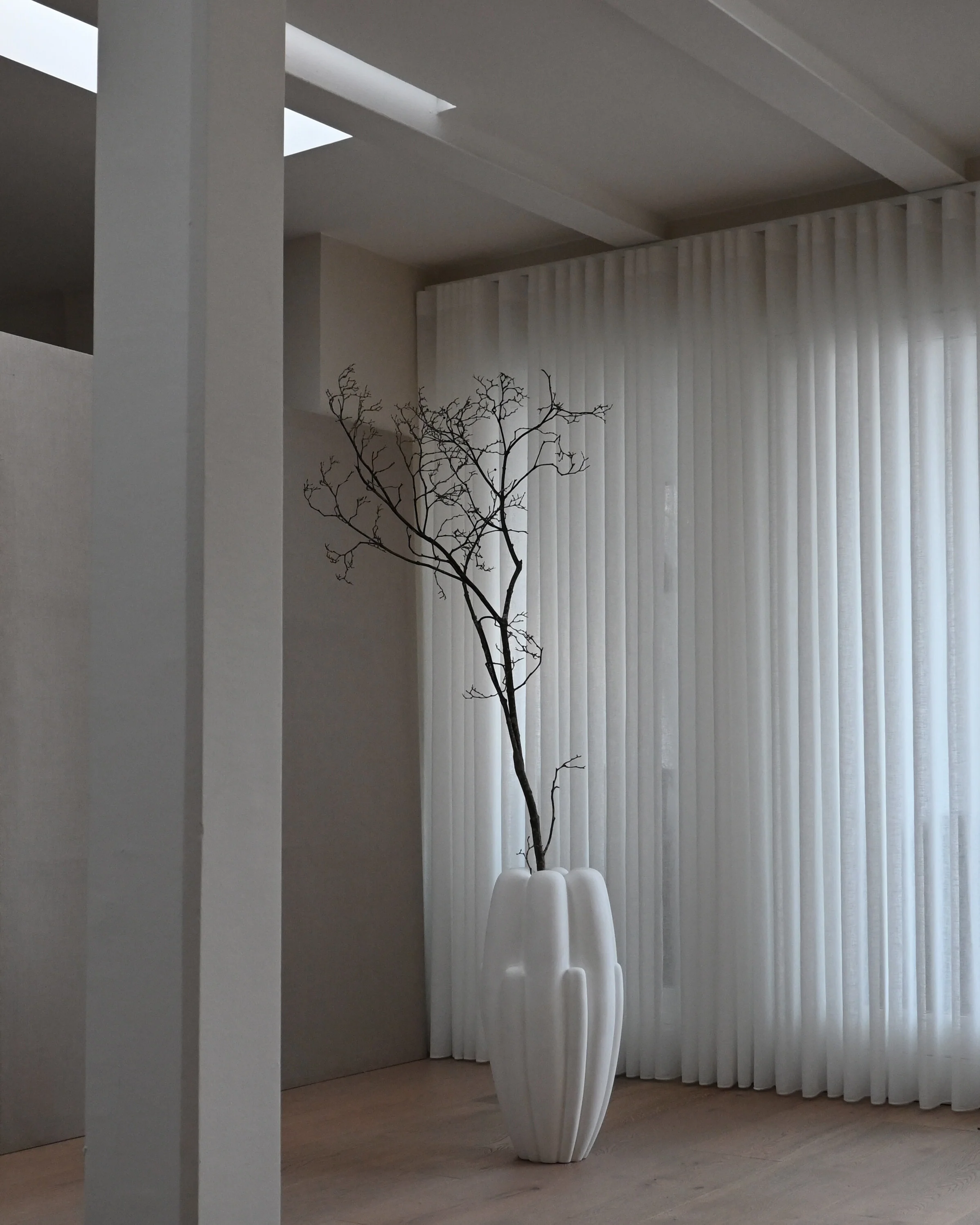 Bloom Vase Slim, Big - Bone White - Image 3