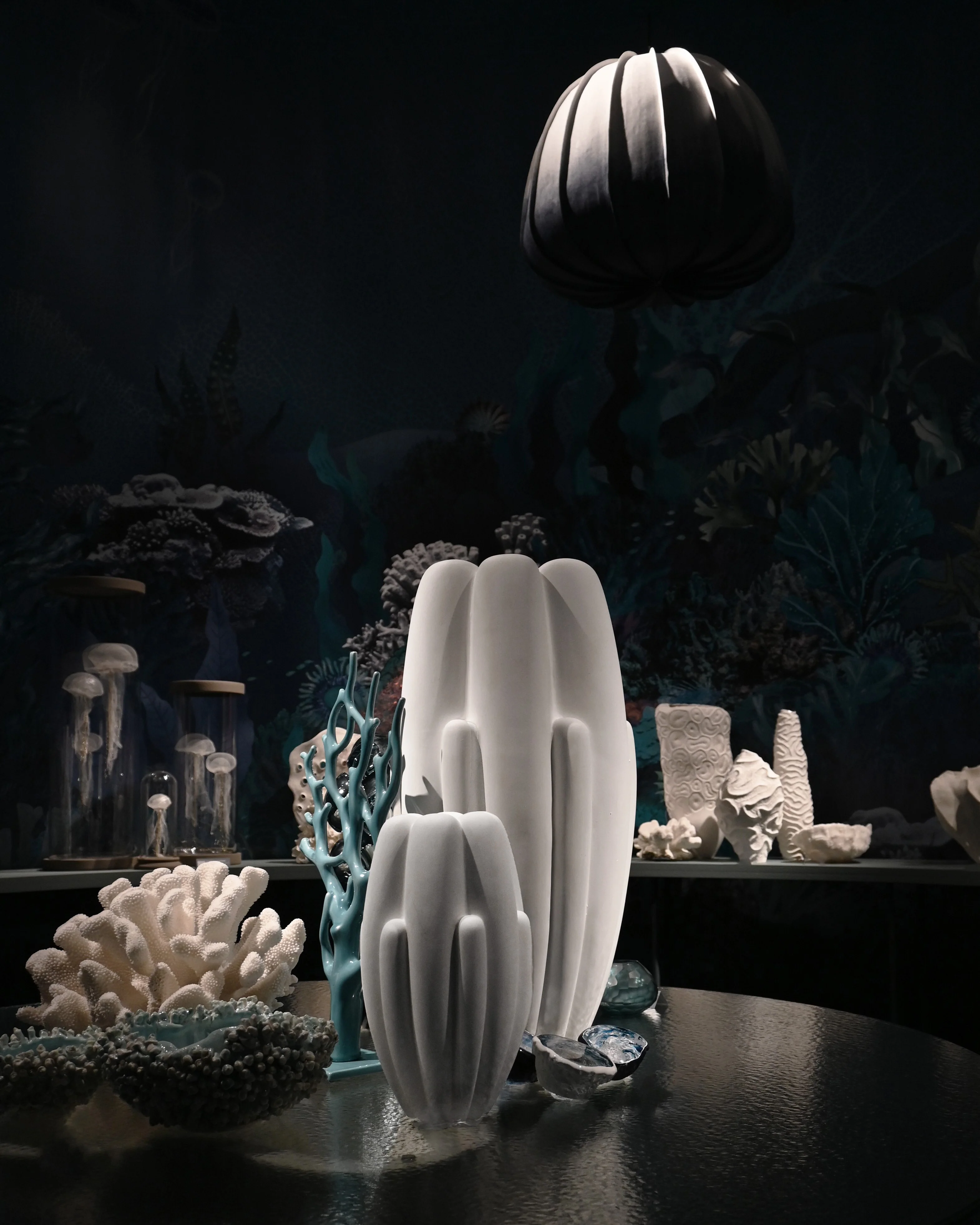 Bloom Vase Slim, Big - Bone White - Image 4