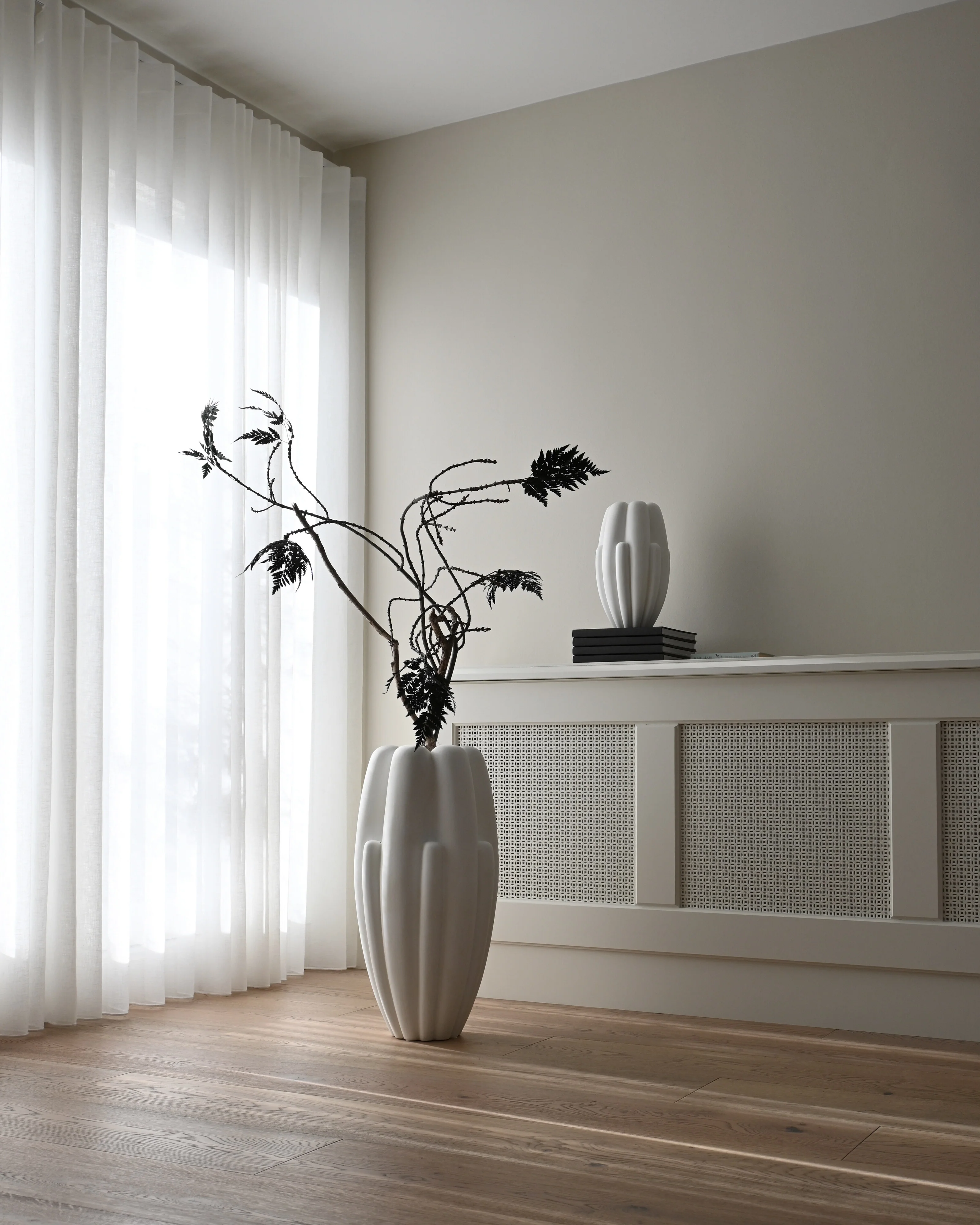 Bloom Vase Slim, Big - Bone White - Image 7