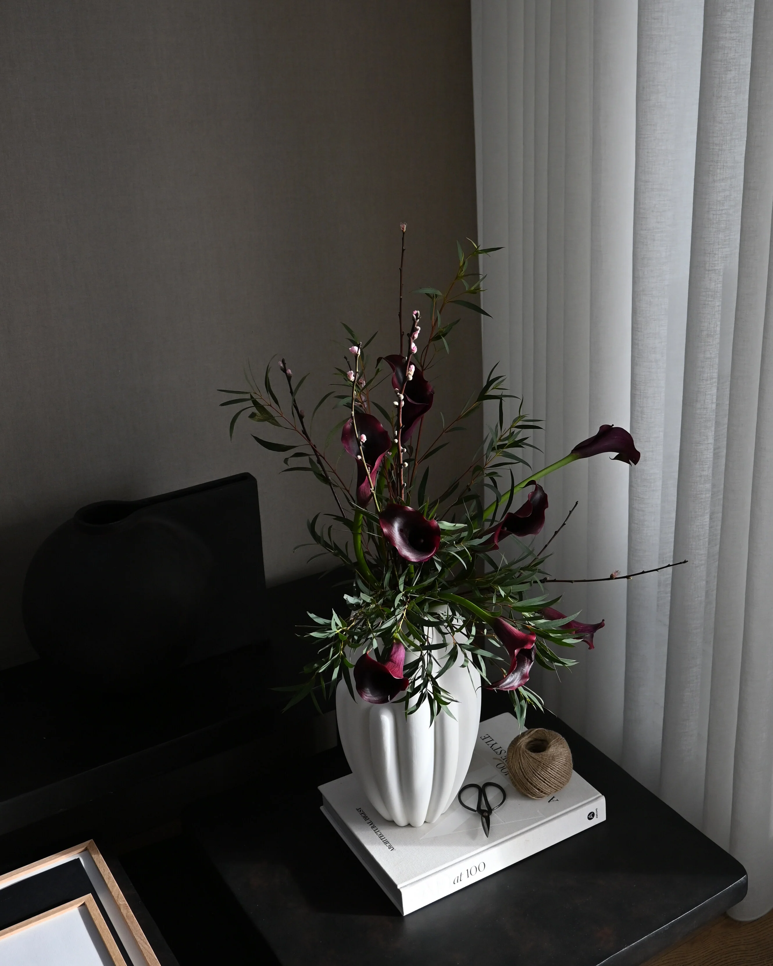 Bloom Vase Slim, Mini - Bone White - Image 4