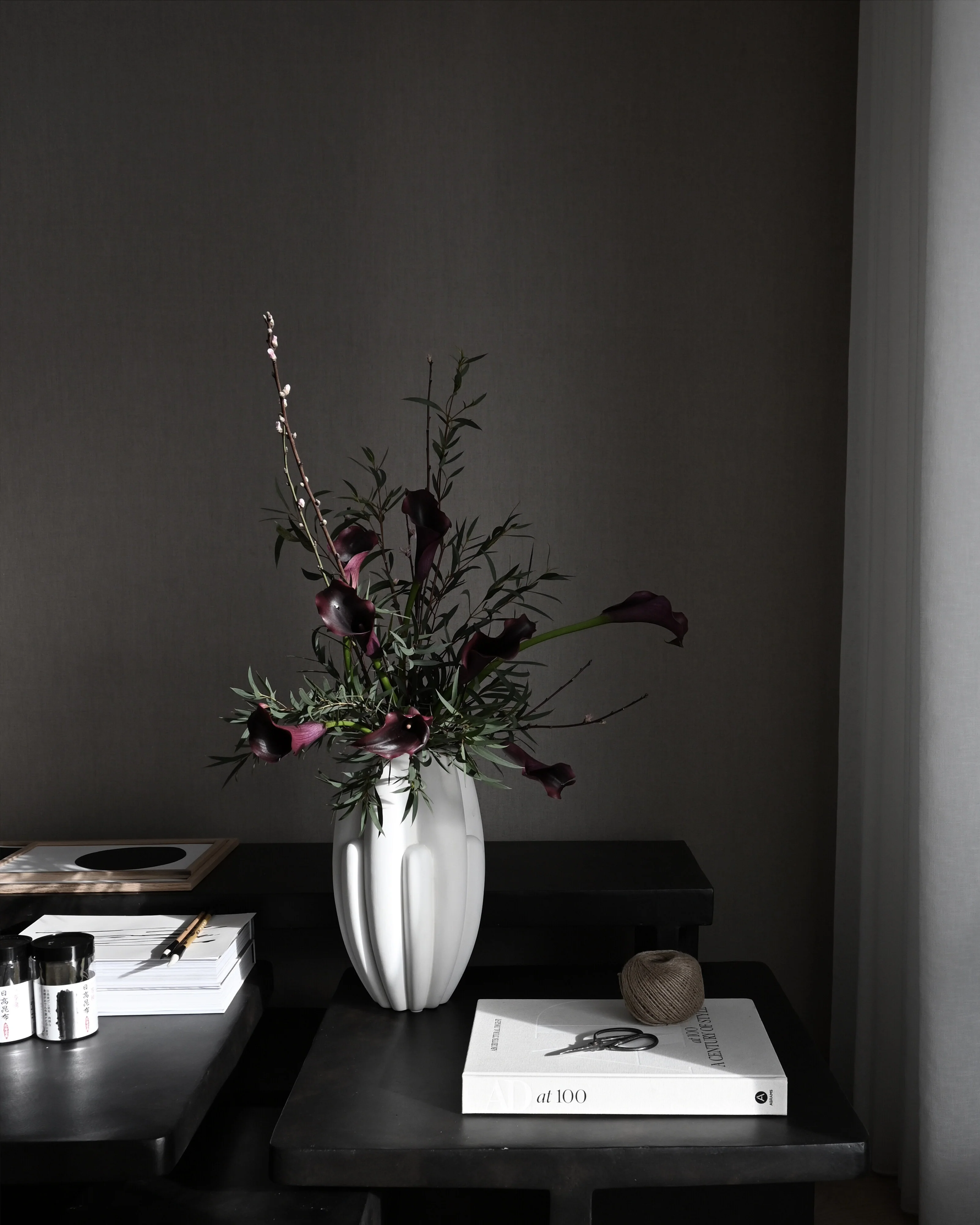Bloom Vase Slim, Mini - Bone White - Image 8