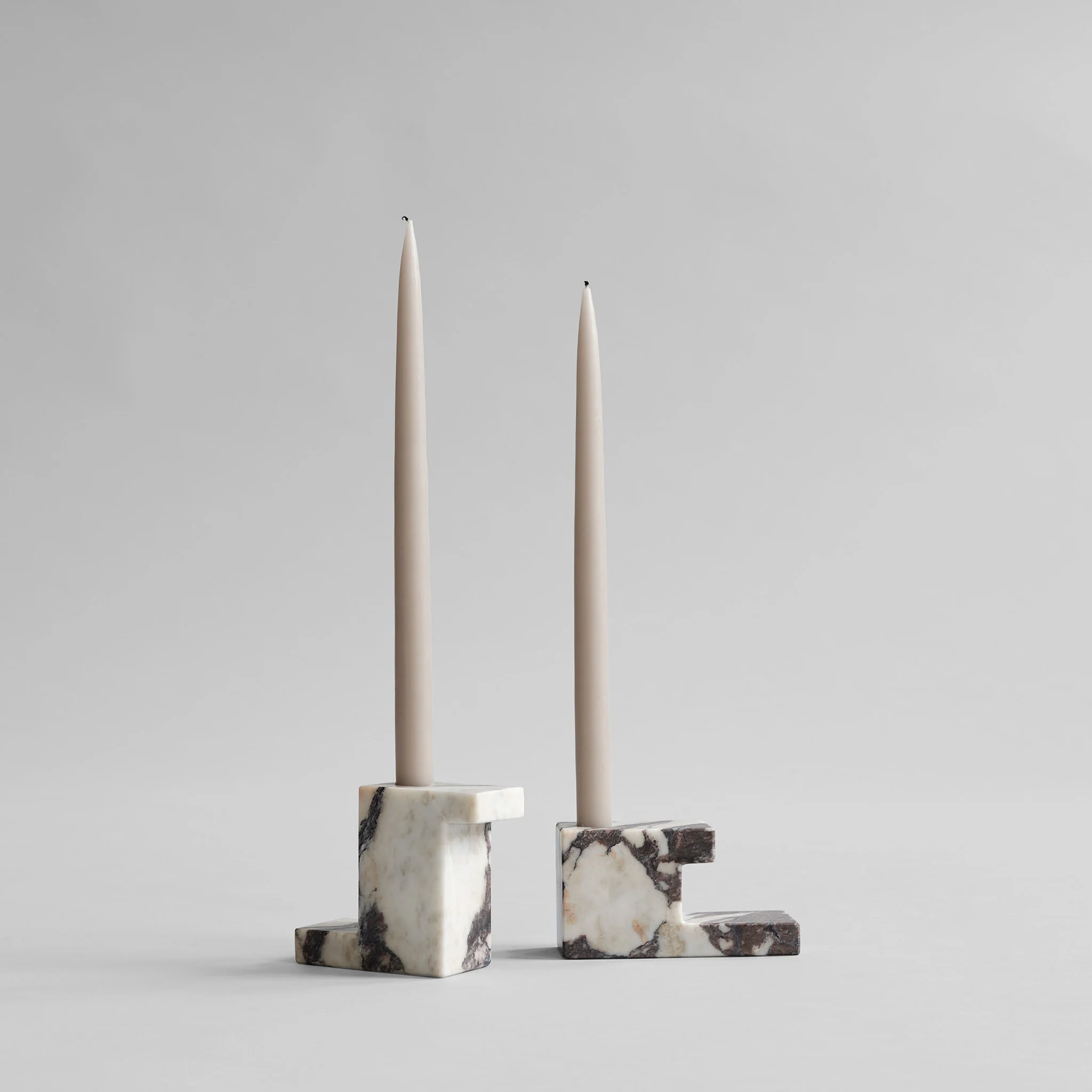 Brick Candle Holder, Tall - Calacatta - Image 14