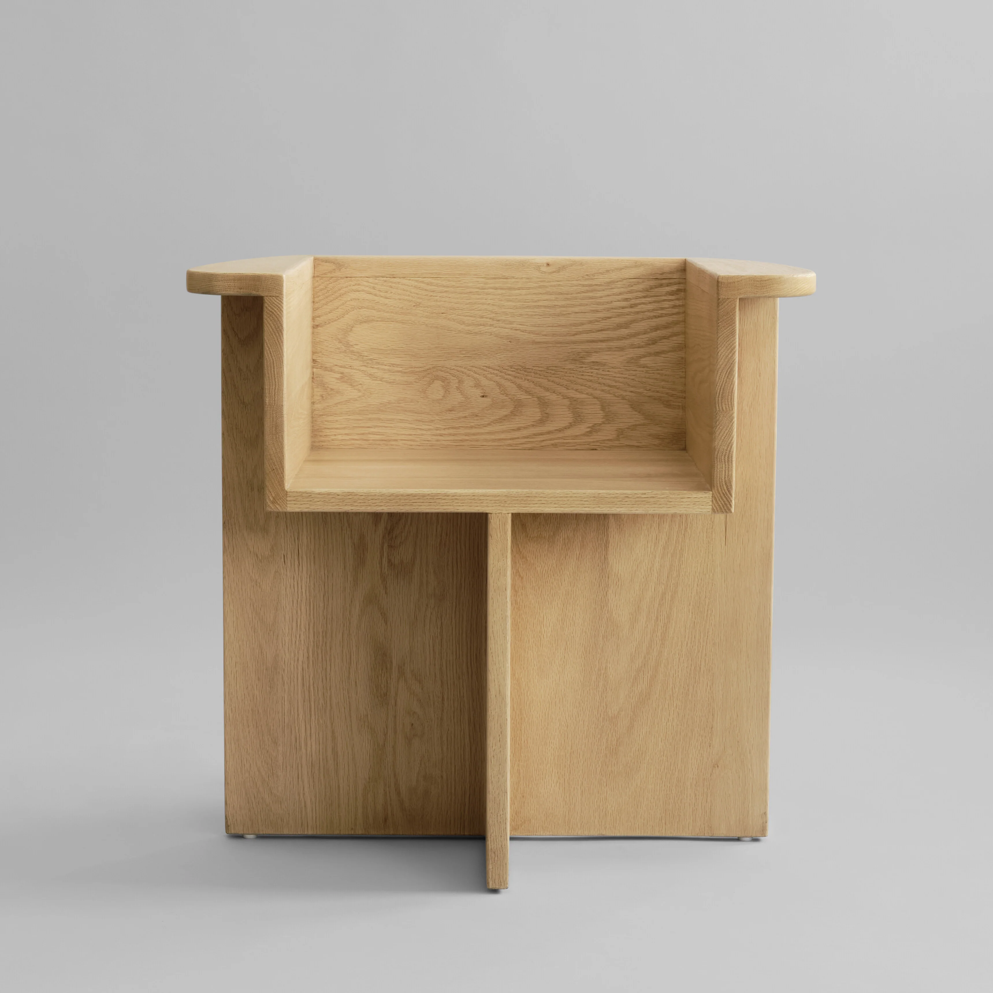 Brutus Dining Chair - Natural Oak