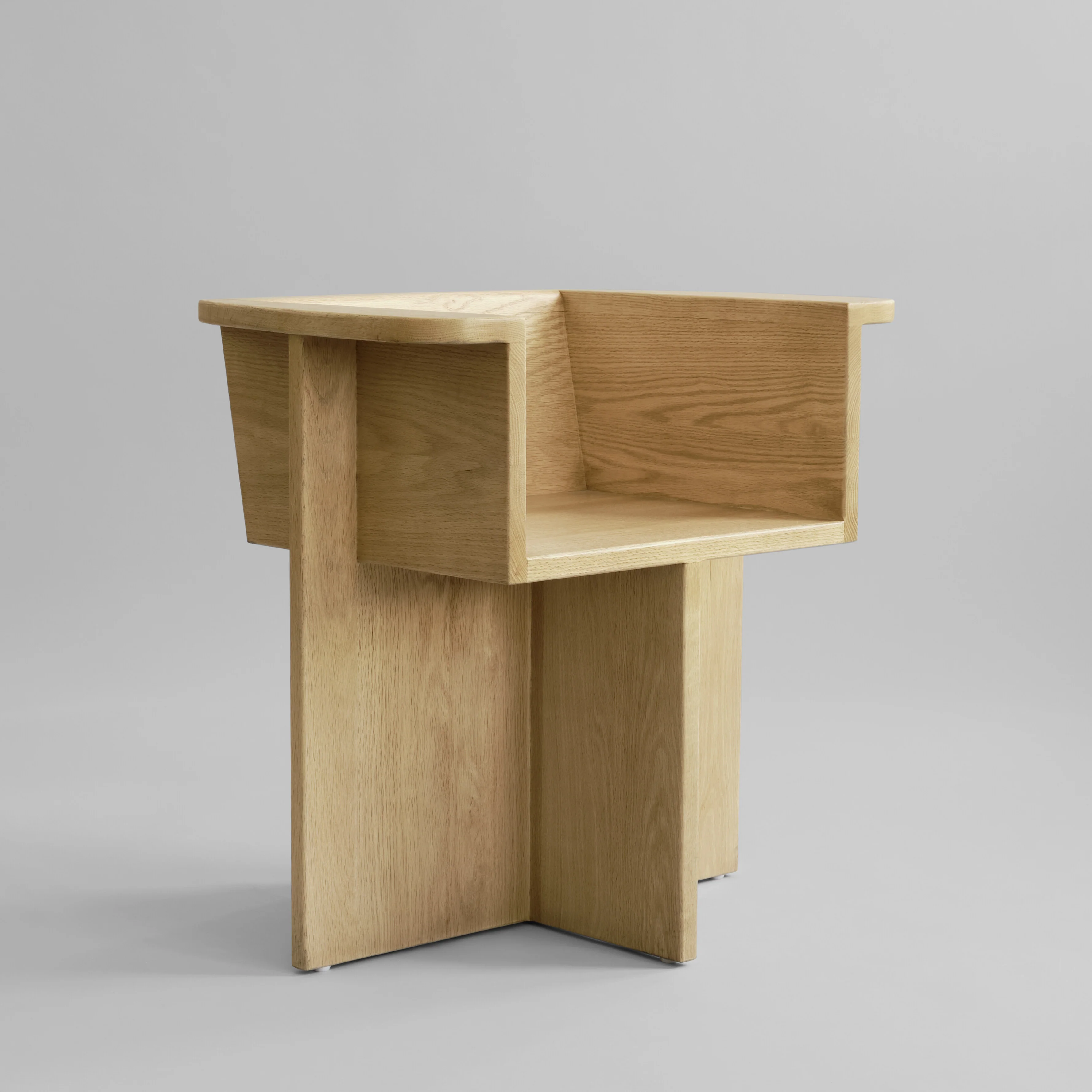 Brutus Dining Chair - Natural Oak - Image 5