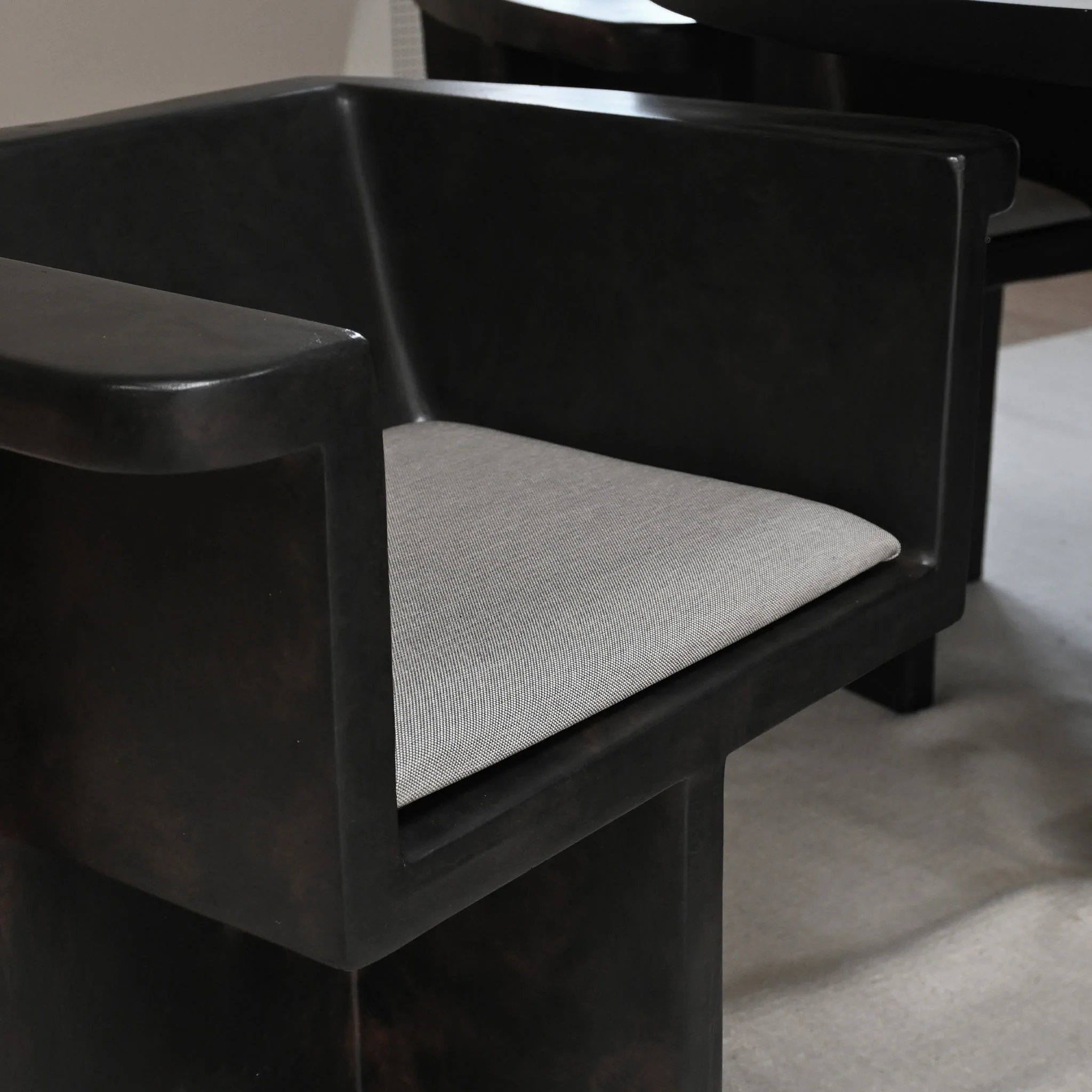 Brutus Dining Cushion - Taupe (Pallazo 163)