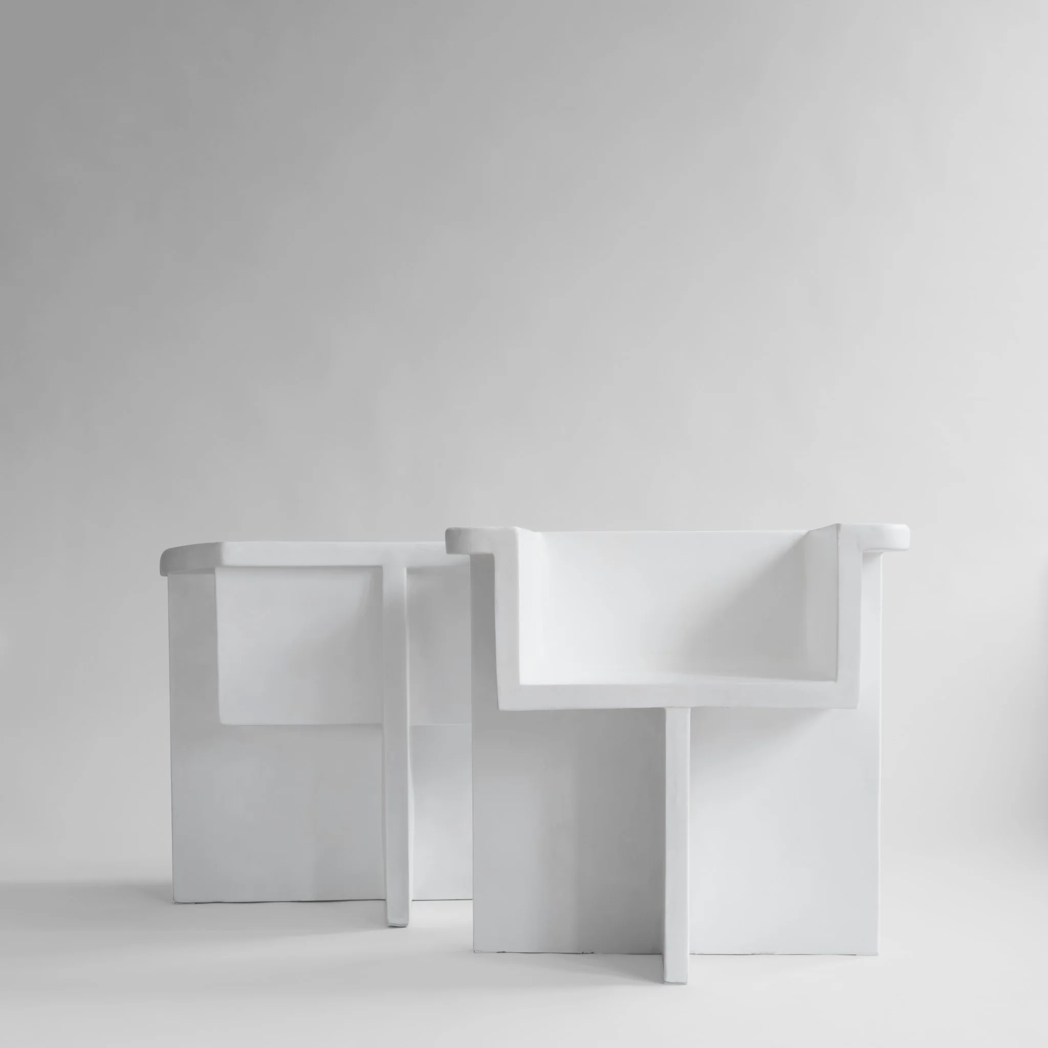Brutus Lounge Chair - Bone White - Image 5