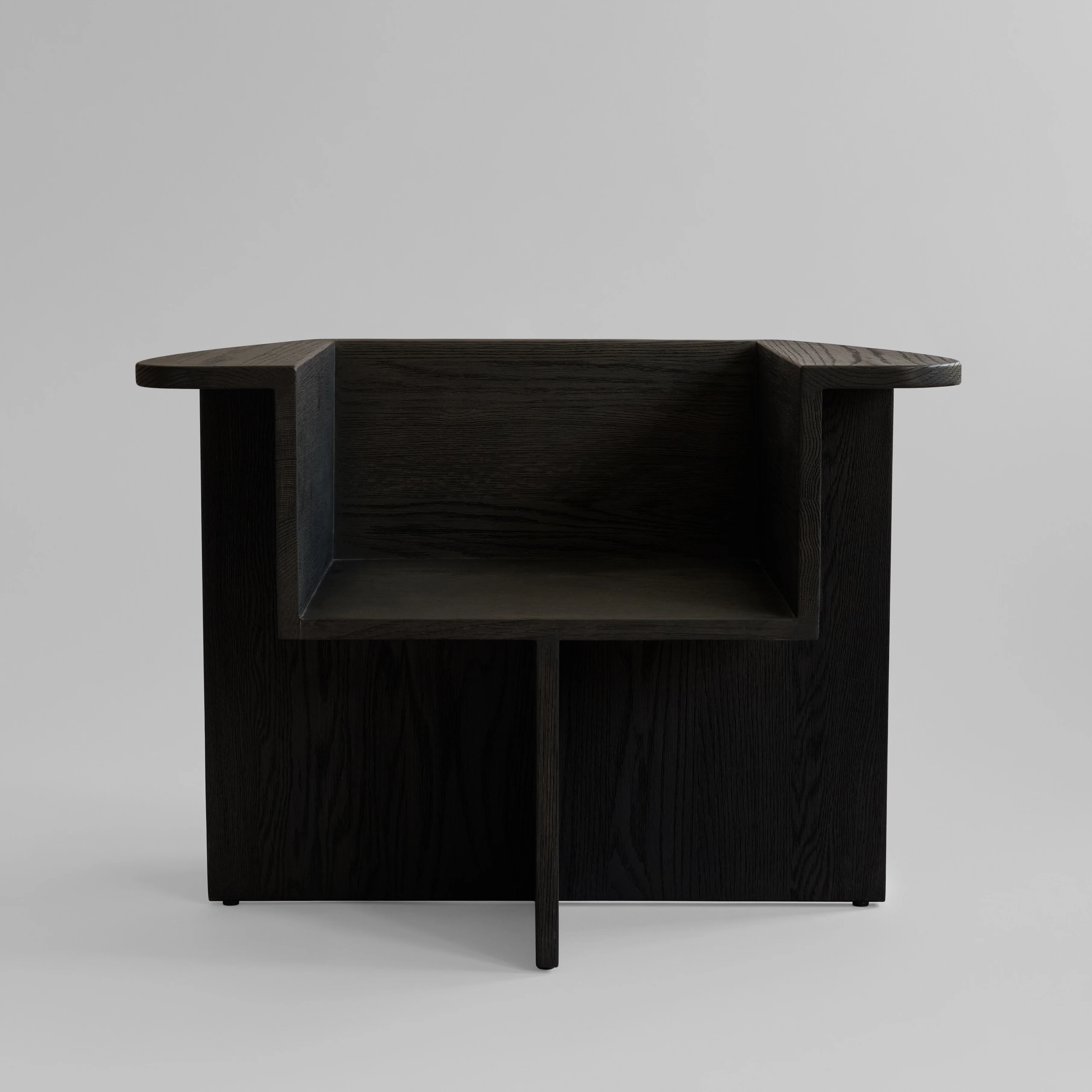 Brutus Lounge Chair - Coffee Black Oak - Image 3