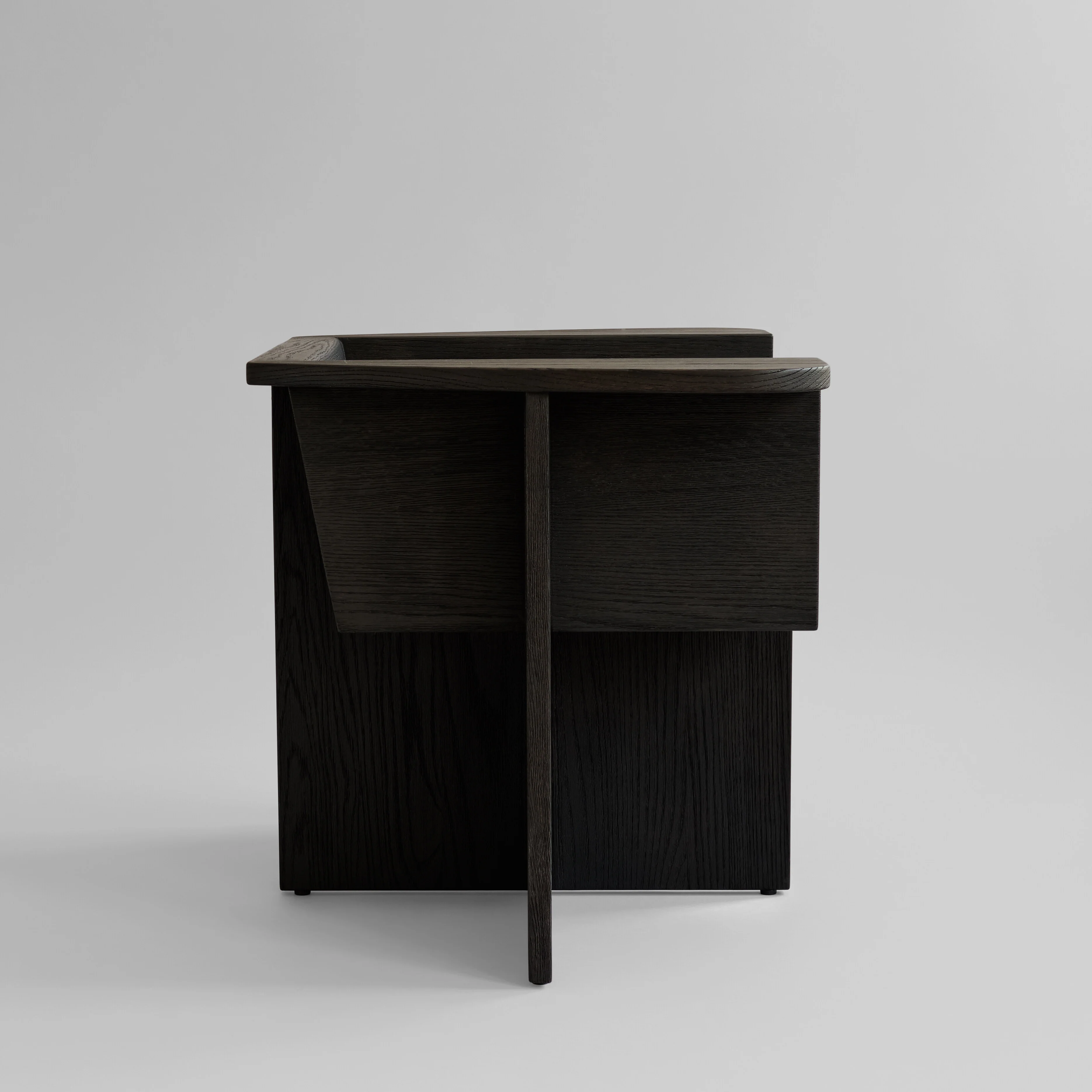 Brutus Lounge Chair - Coffee Black Oak - Image 4