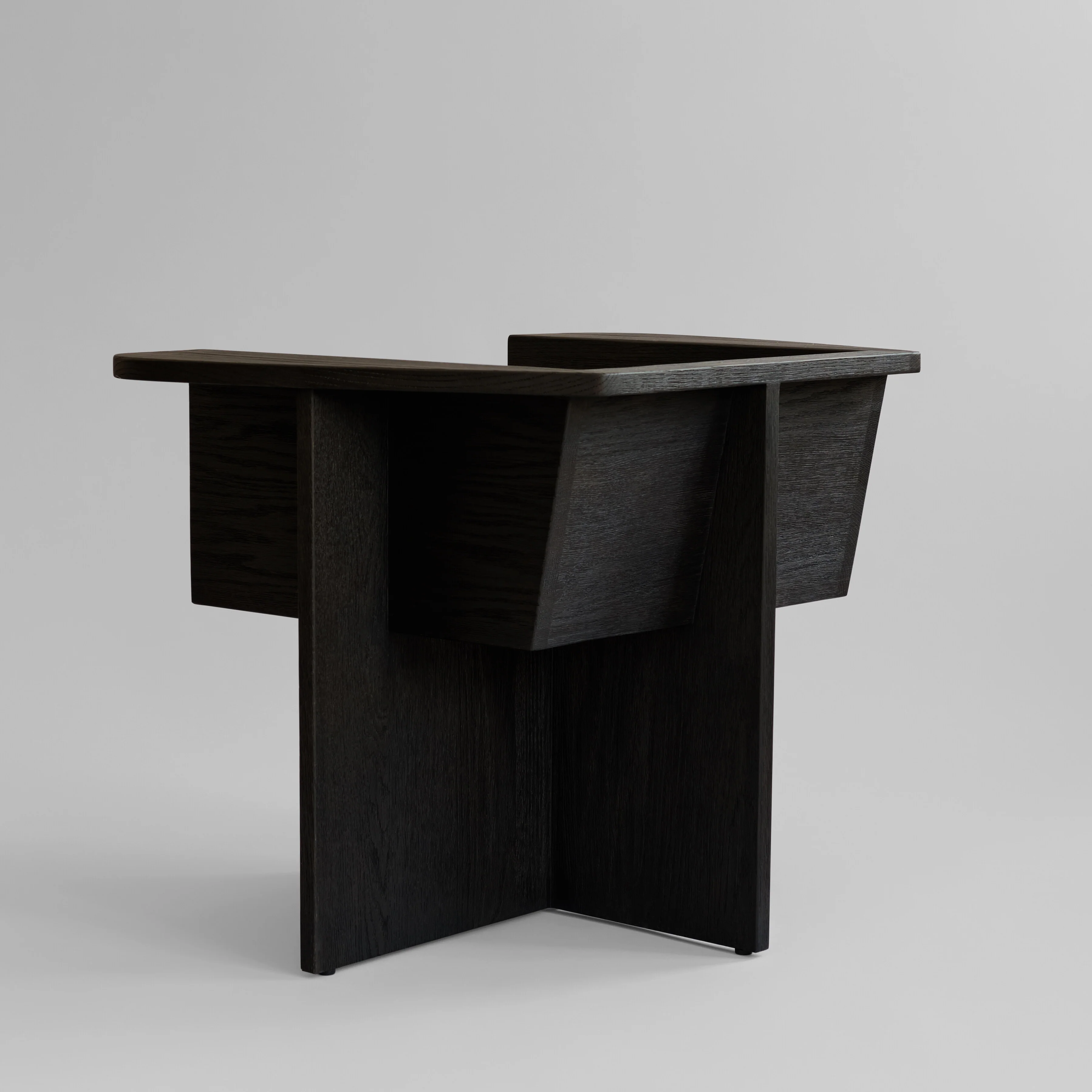Brutus Lounge Chair - Coffee Black Oak - Image 6