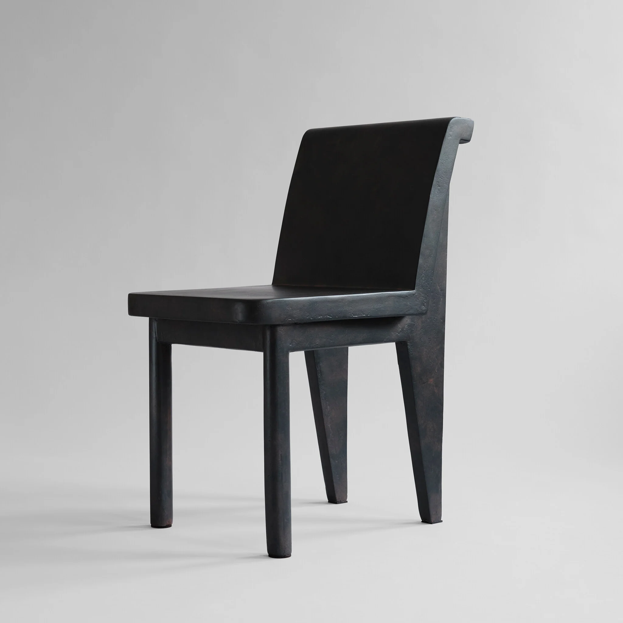 Brutus Slim Dining Chair - Coffee - Image 11