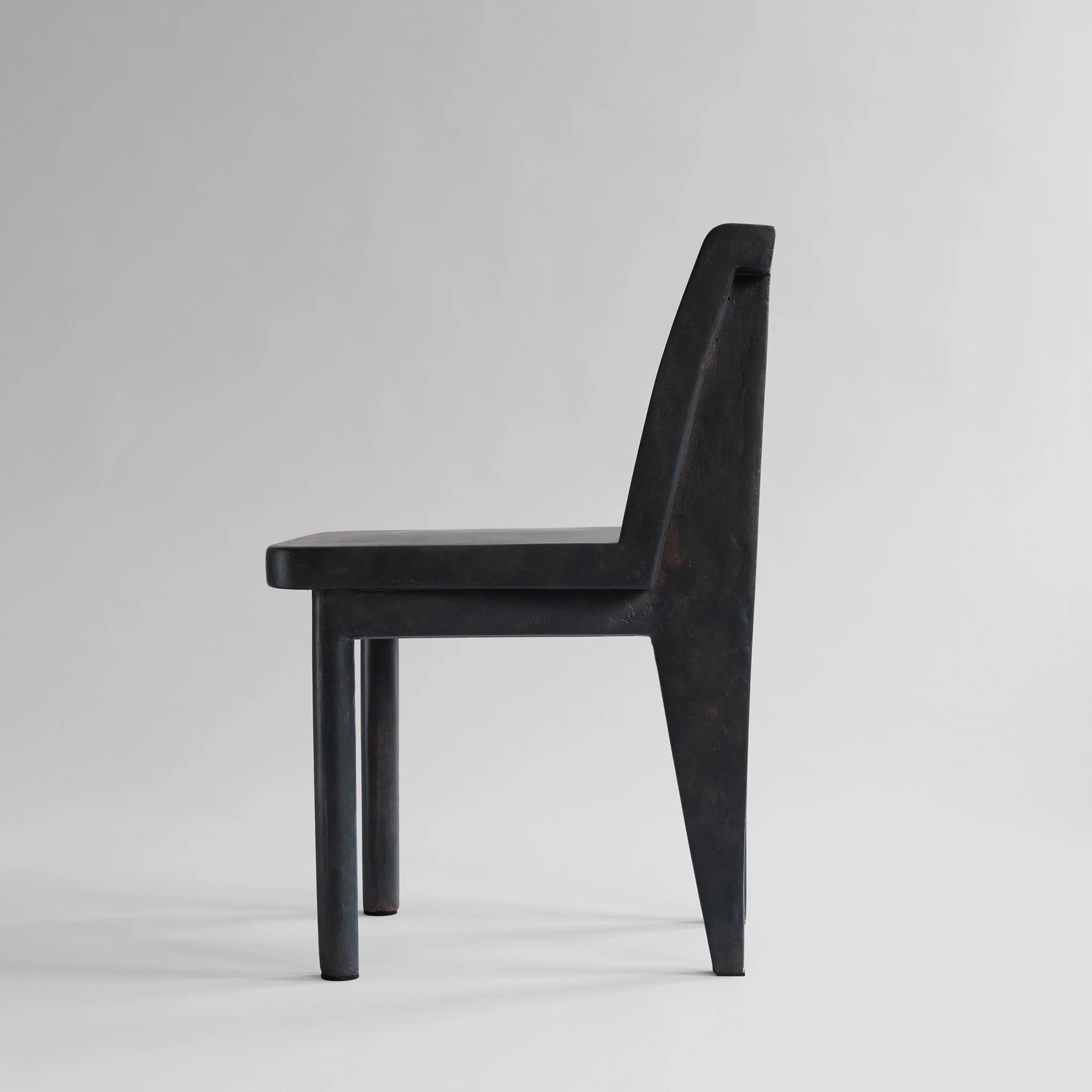 Brutus Slim Dining Chair - Coffee - Image 2