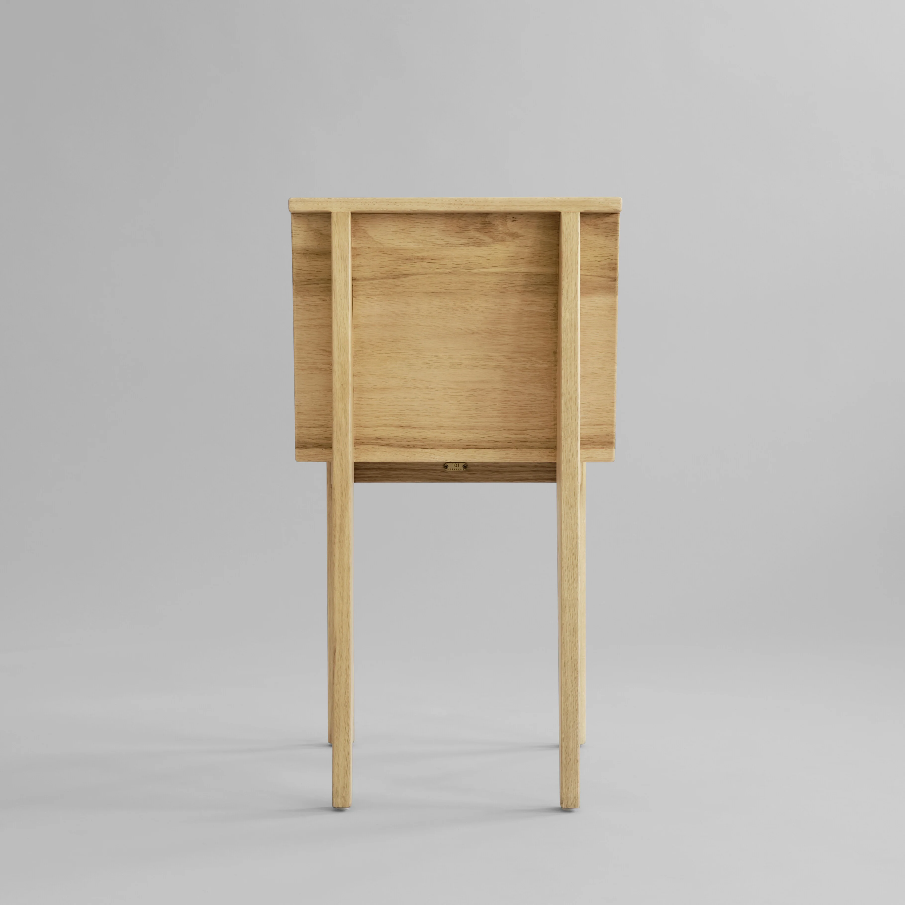Brutus Slim Dining Chair - Natural Oak - Image 3