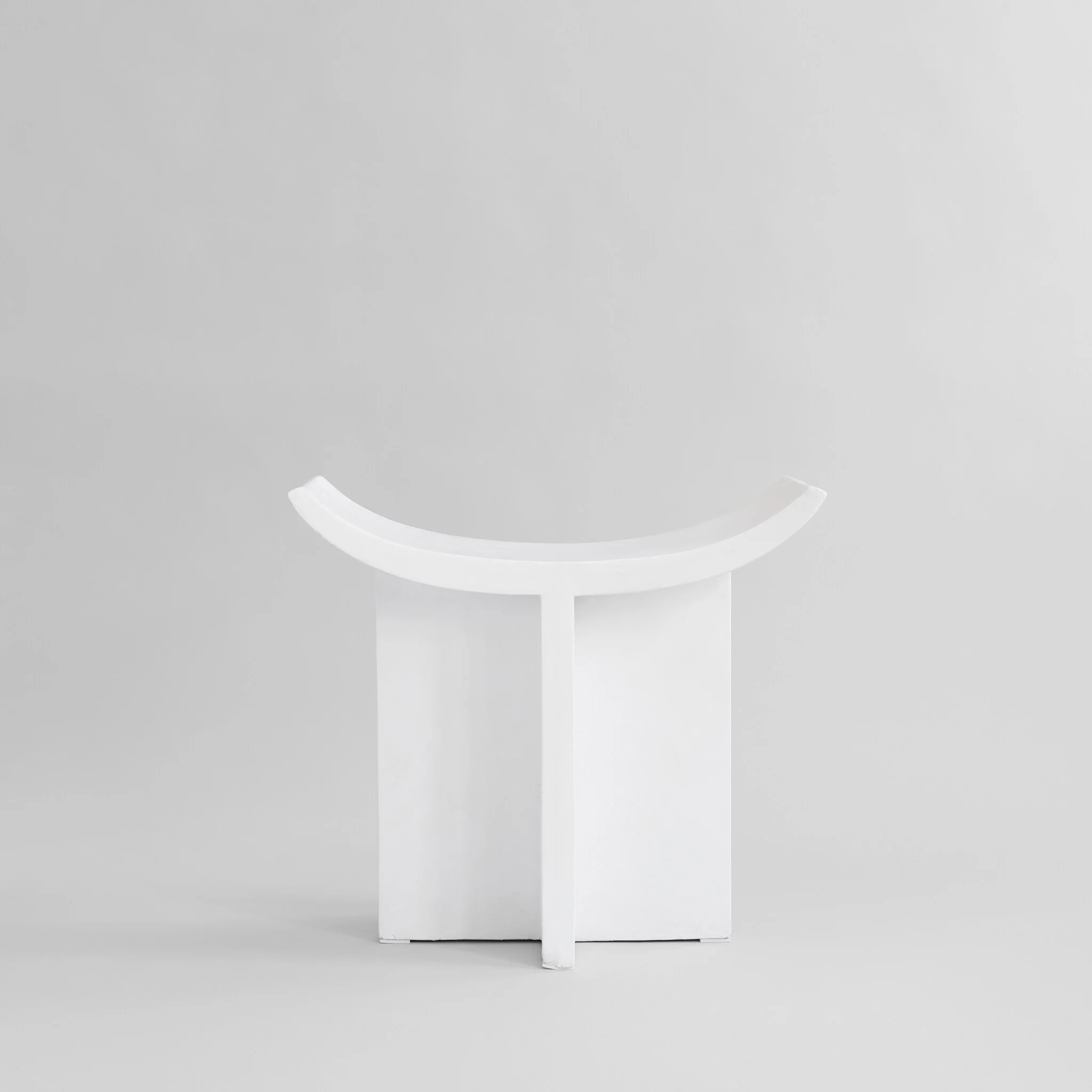 Brutus Stool - Bone White