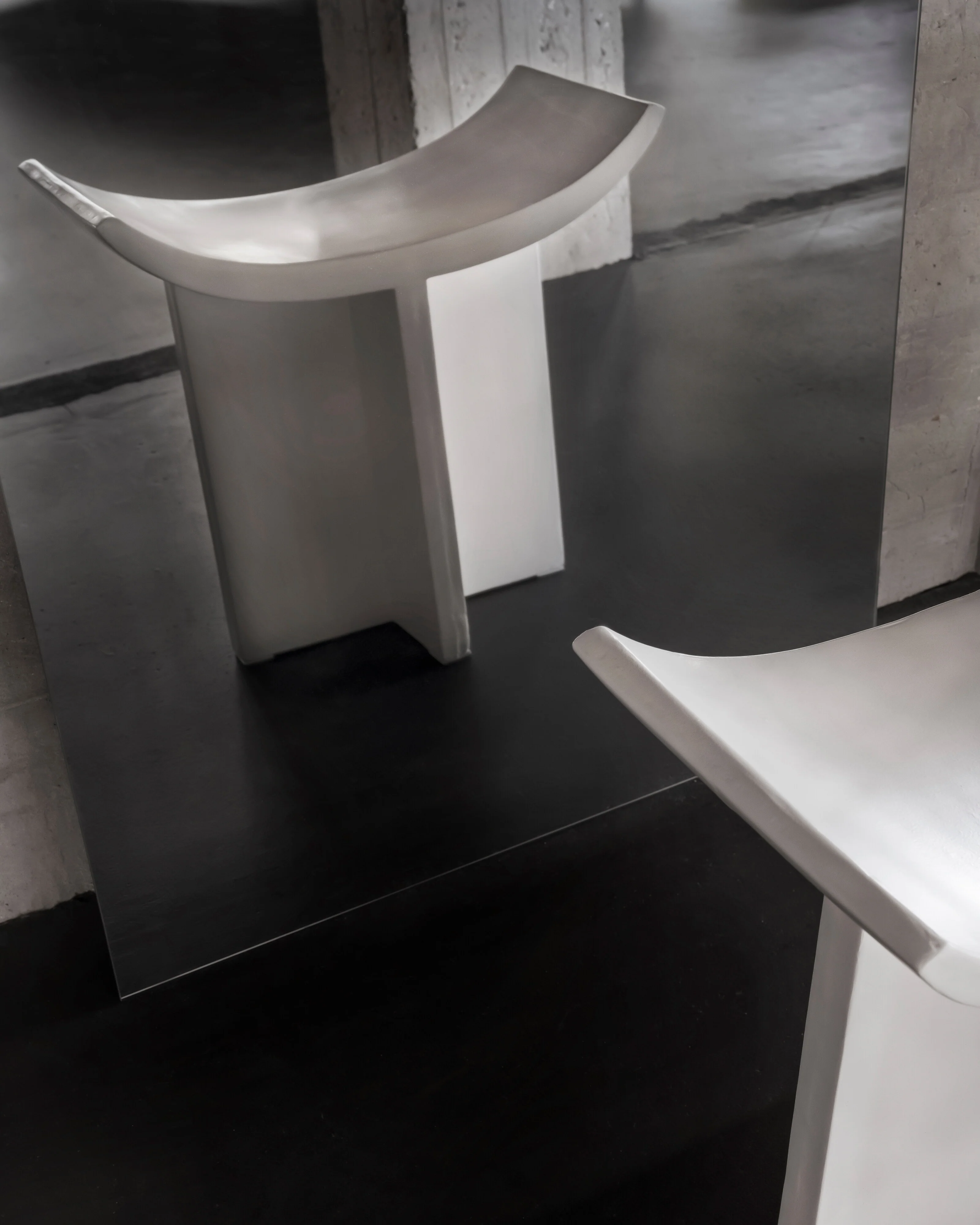 Brutus Stool - Bone White - Image 5