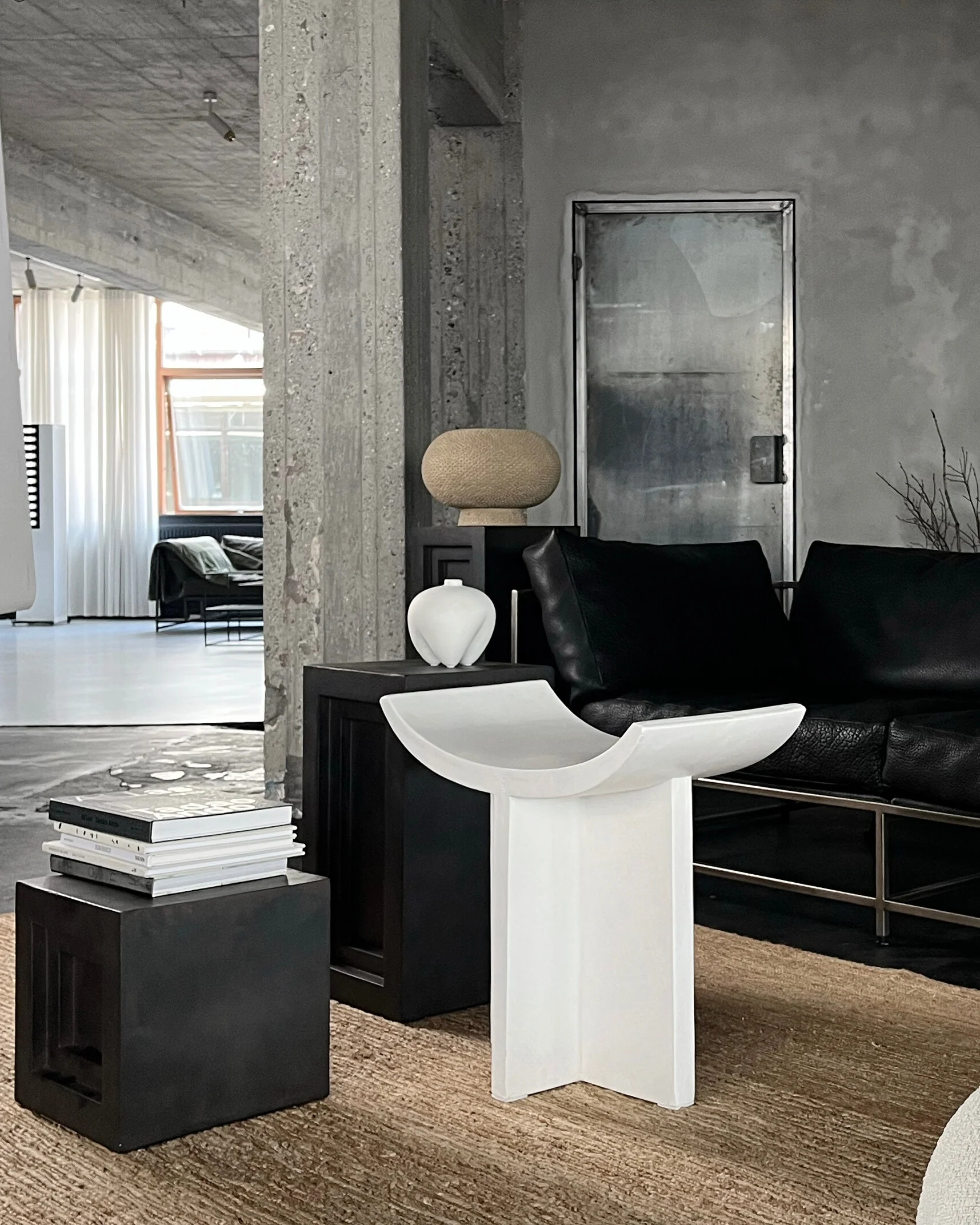 Brutus Stool - Bone White - Image 6