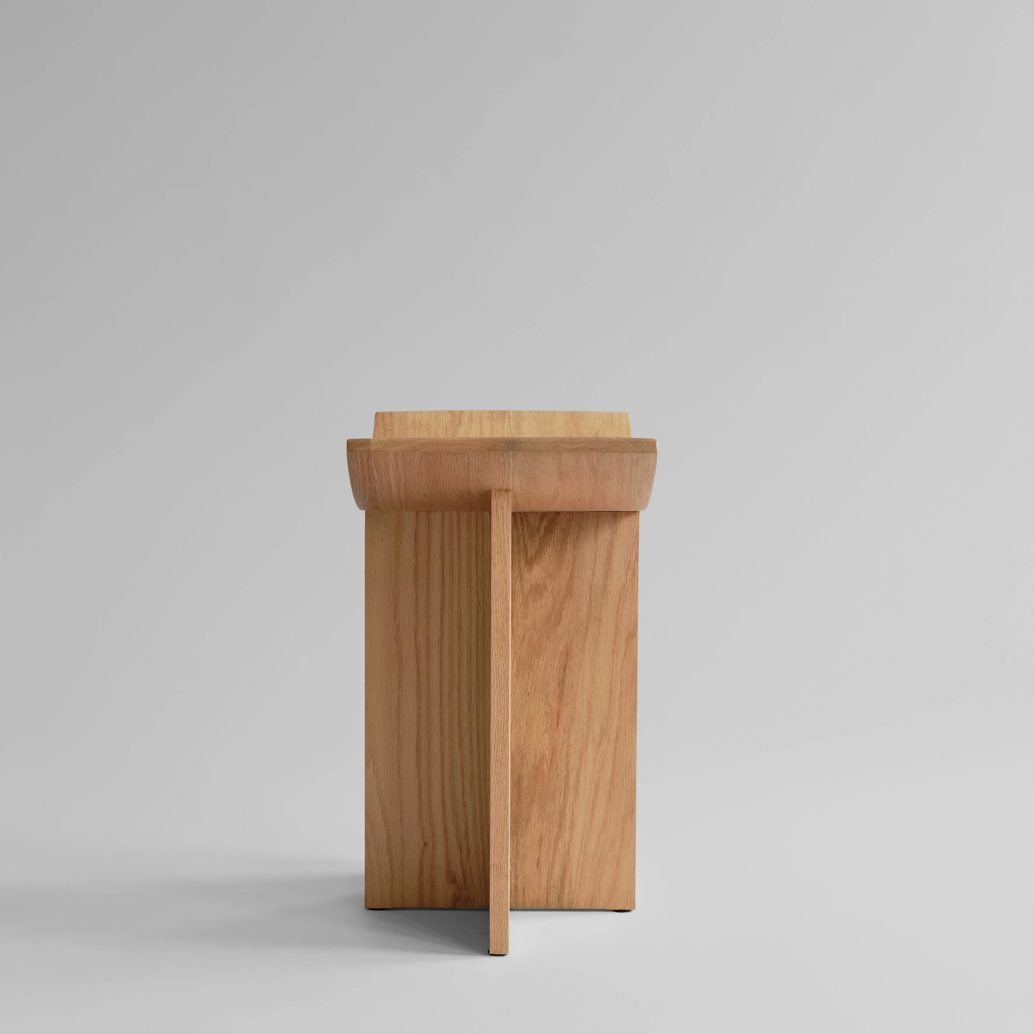 Brutus Stool - Natural Oak - Image 3
