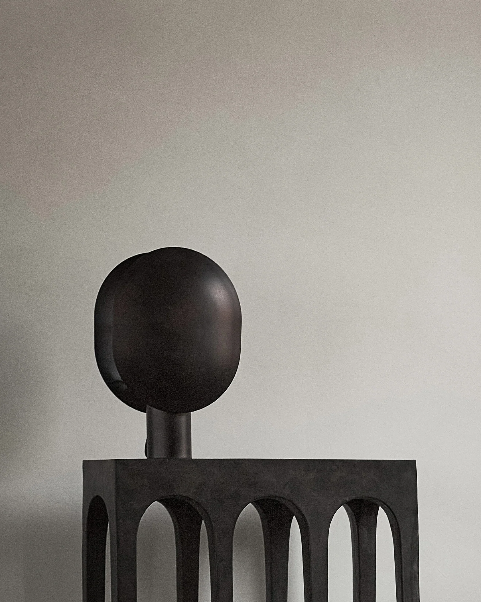 Clam Table Lamp - Burned Black - Image 2