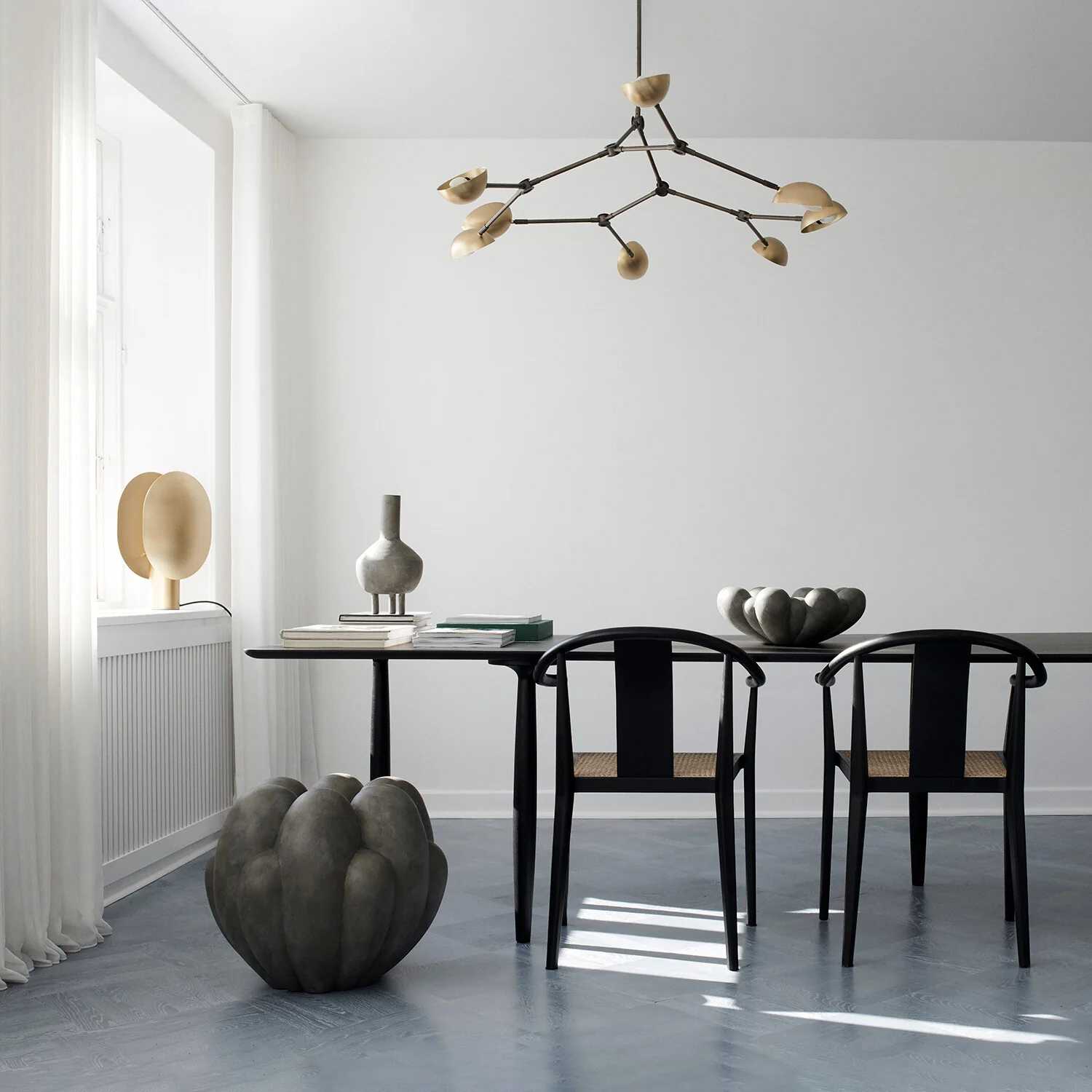 Drop Chandelier - Brass (5m) - Image 3