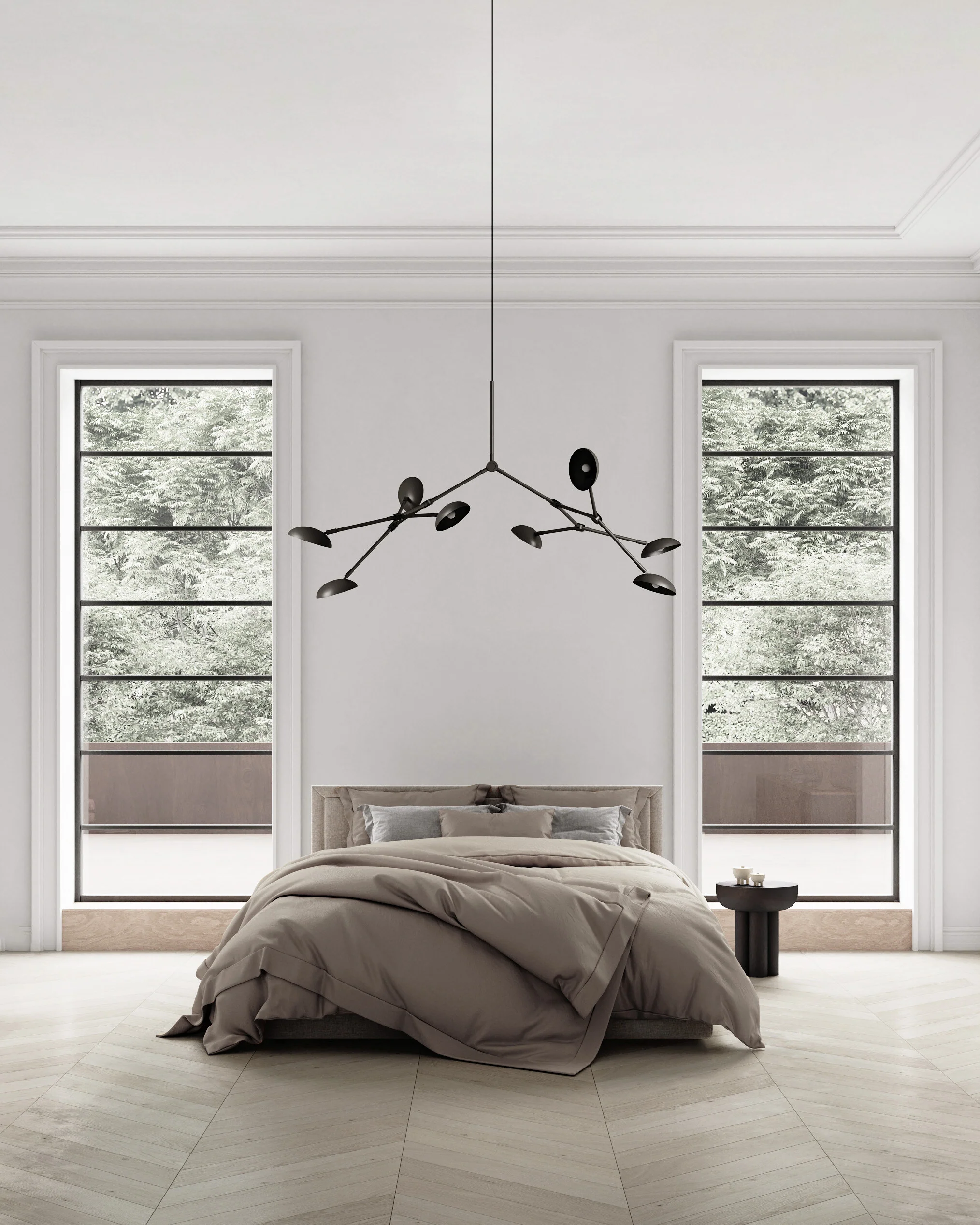 Drop Chandelier - Bronze (5m) - Image 3