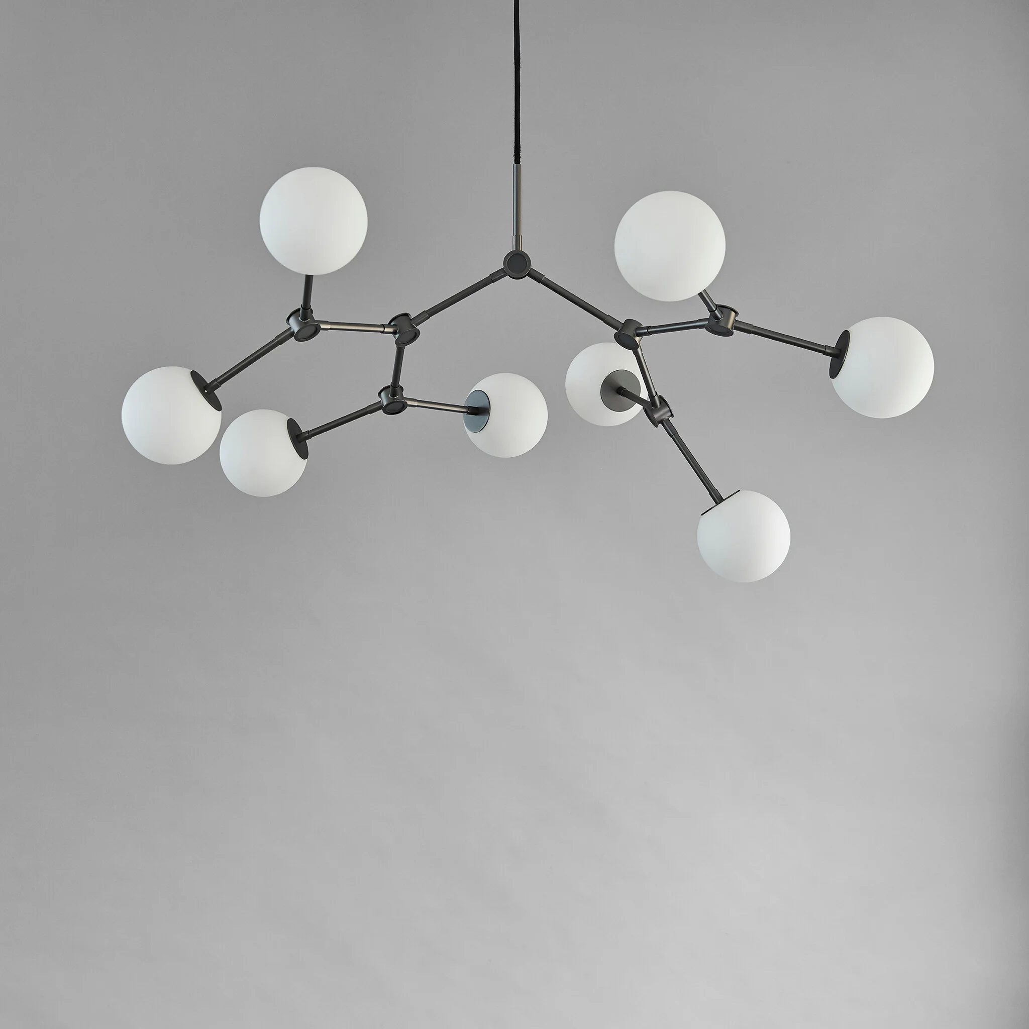Drop Chandelier Bulp, Mini - Grey (5m)