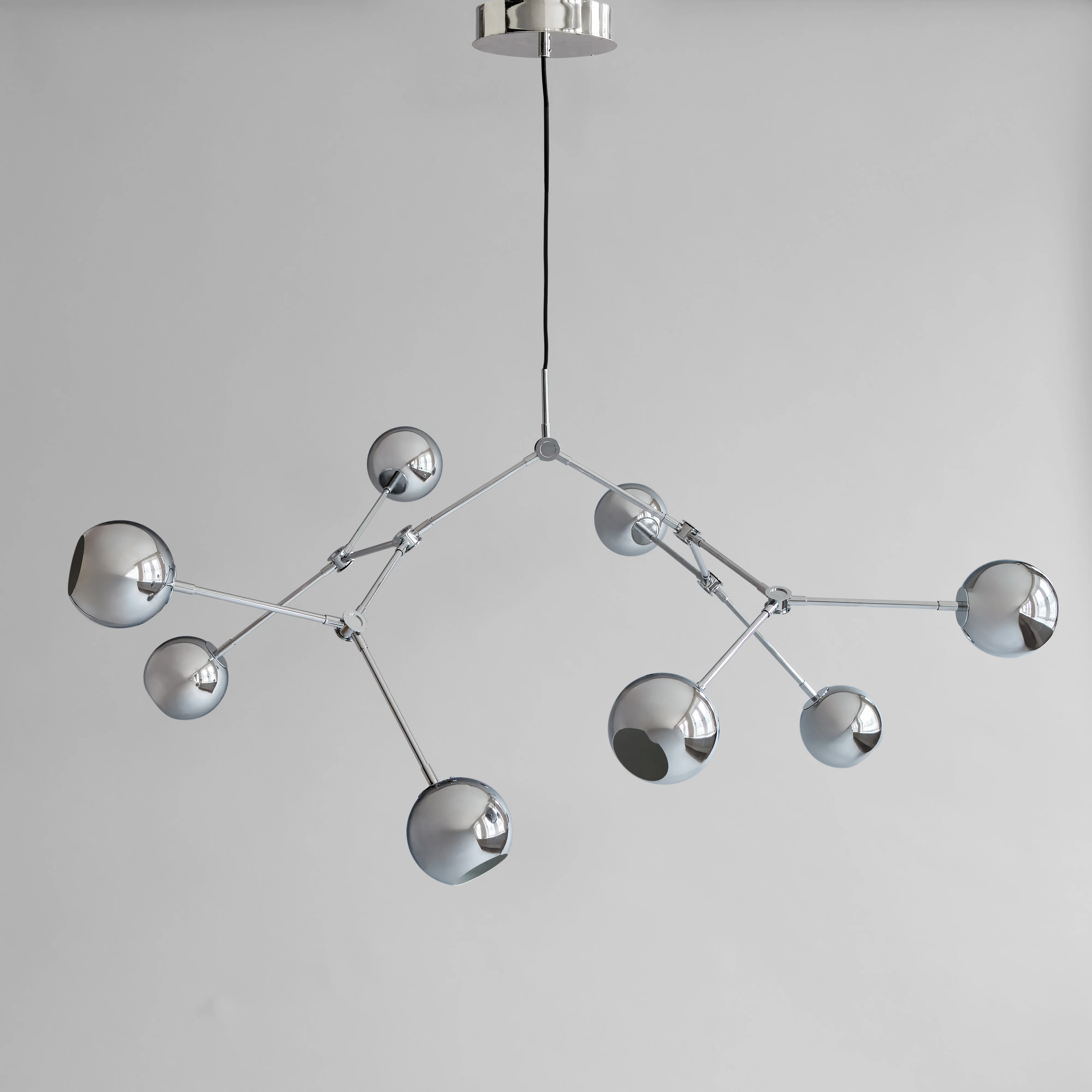 Drop Chandelier Globe - Chrome (5m) - Image 5