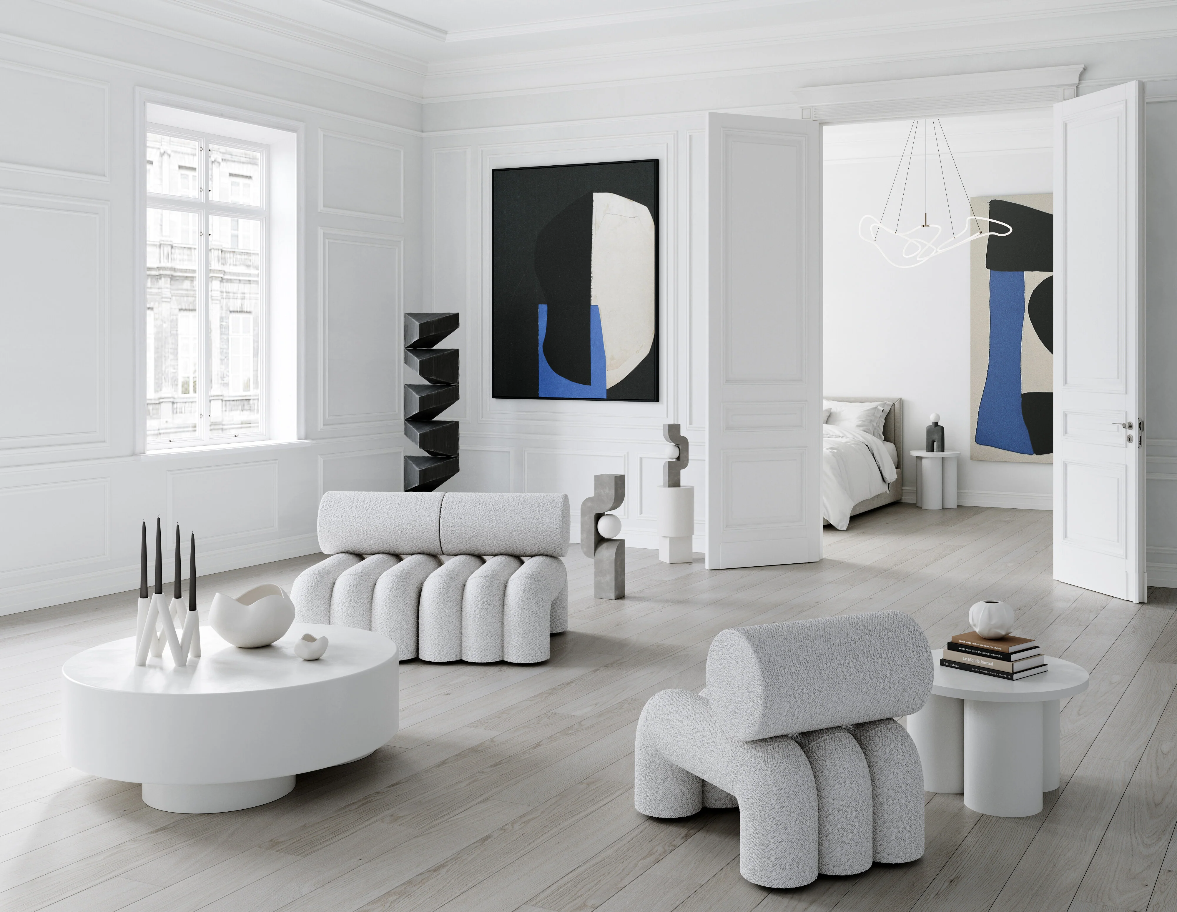 Foku Chair - Off White - Image 7