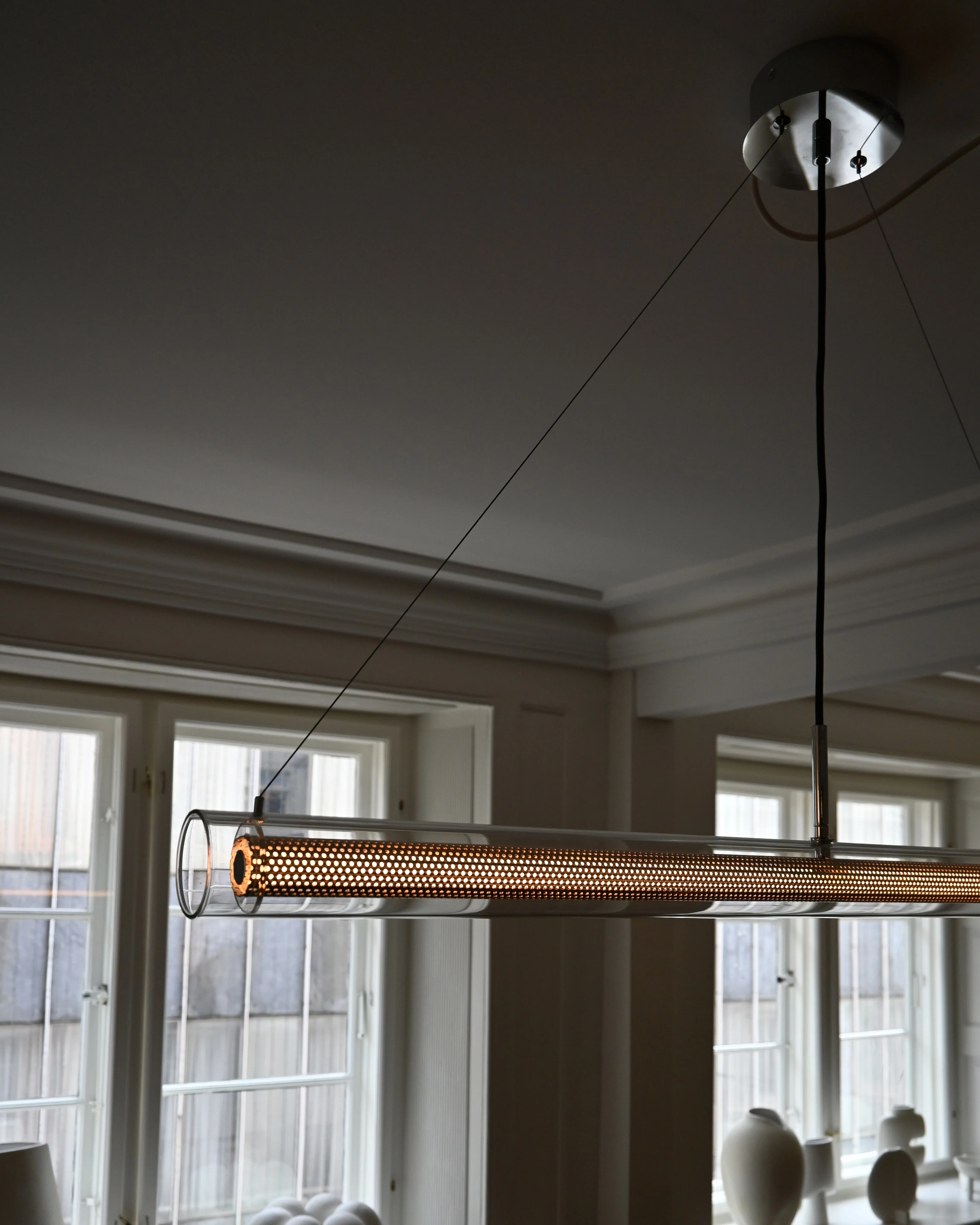 Frame Pendant Lamp - Chrome - Image 4