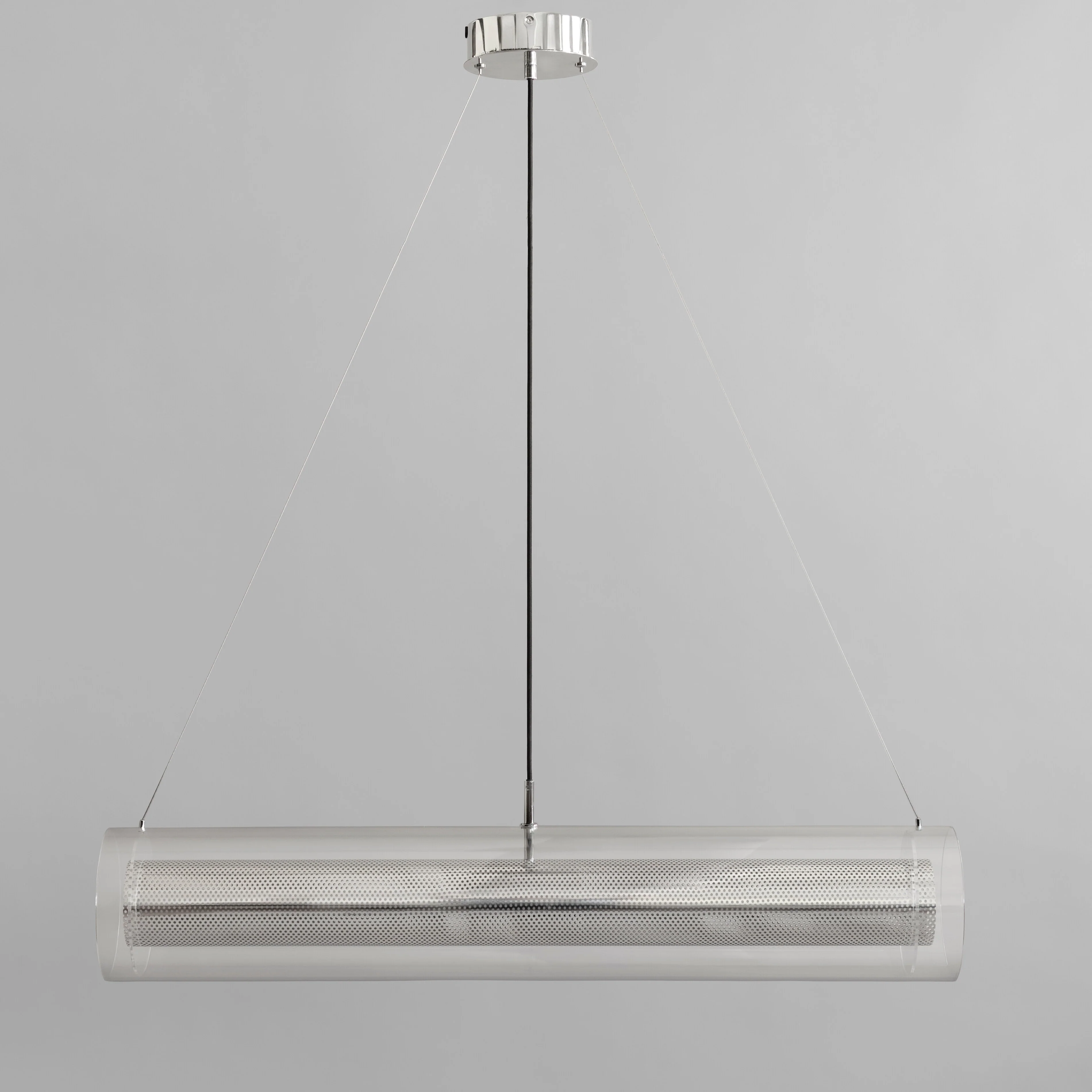 Frame Pendant Lamp, Fat - Chrome