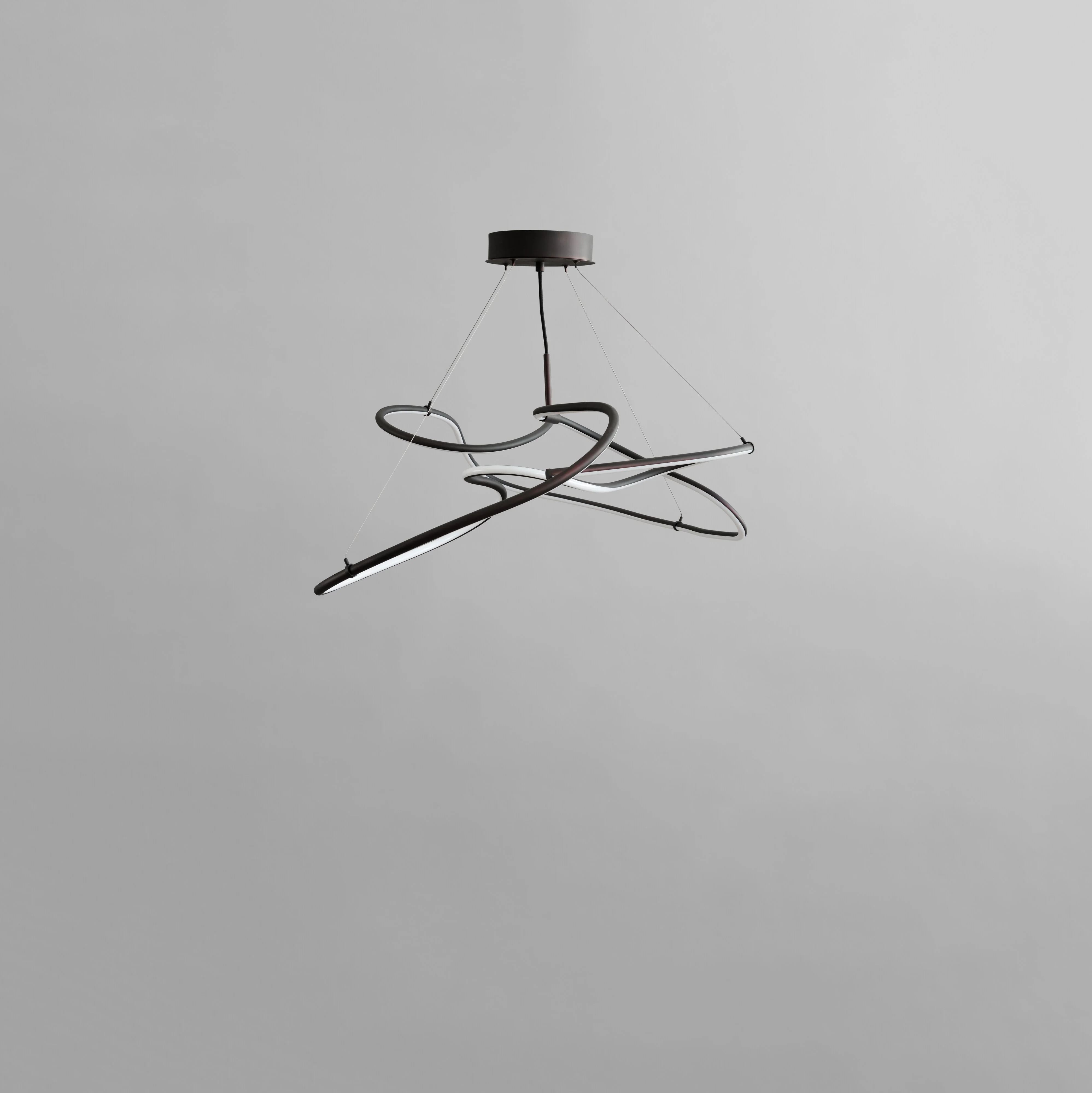 Ghost Chandelier, Mini - Burned Black (5m) - Image 3