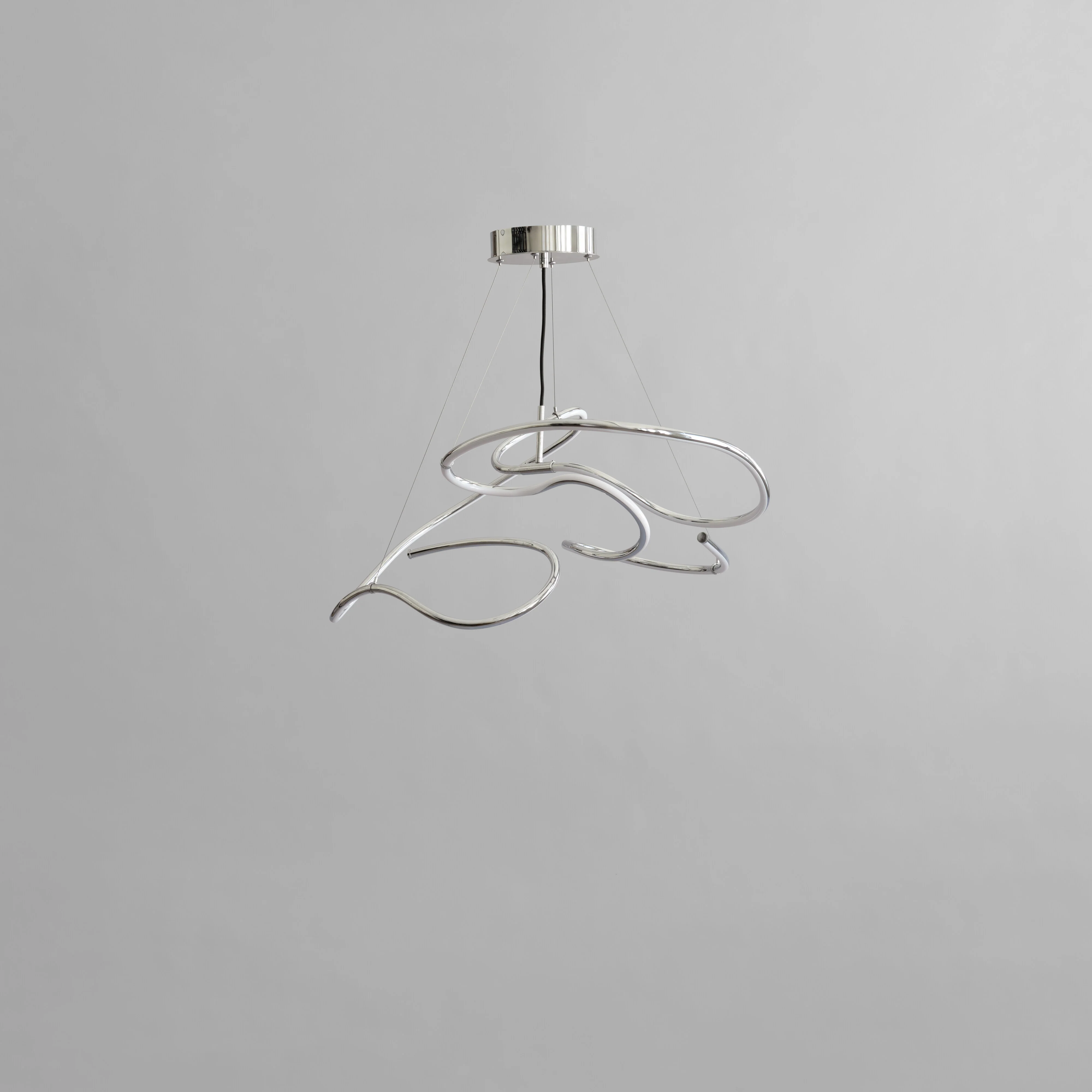 Ghost Chandelier, Mini - Chrome (5m) - Image 4