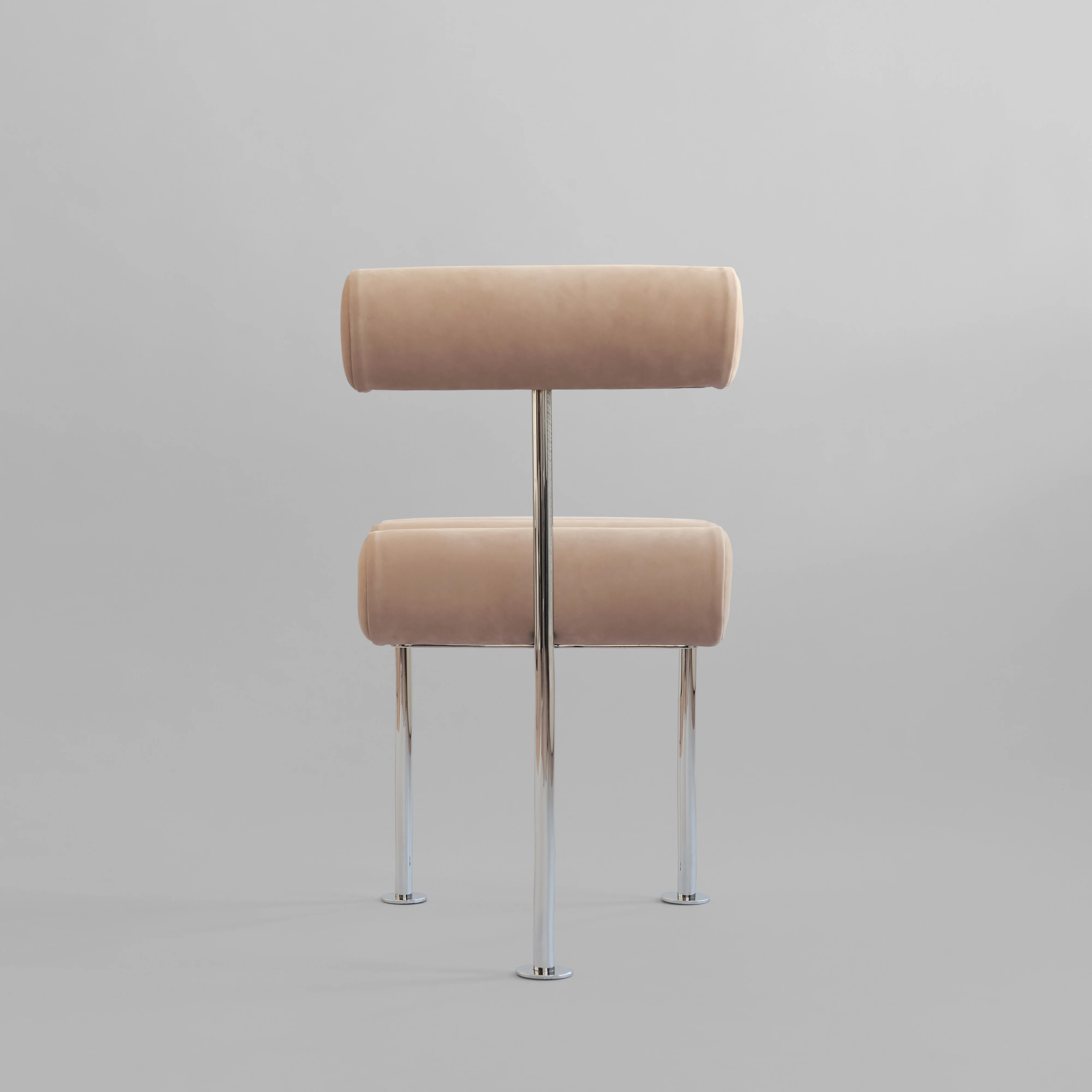 Hiro Dining Chair, Stainless Steel - Nubuck - Image 11
