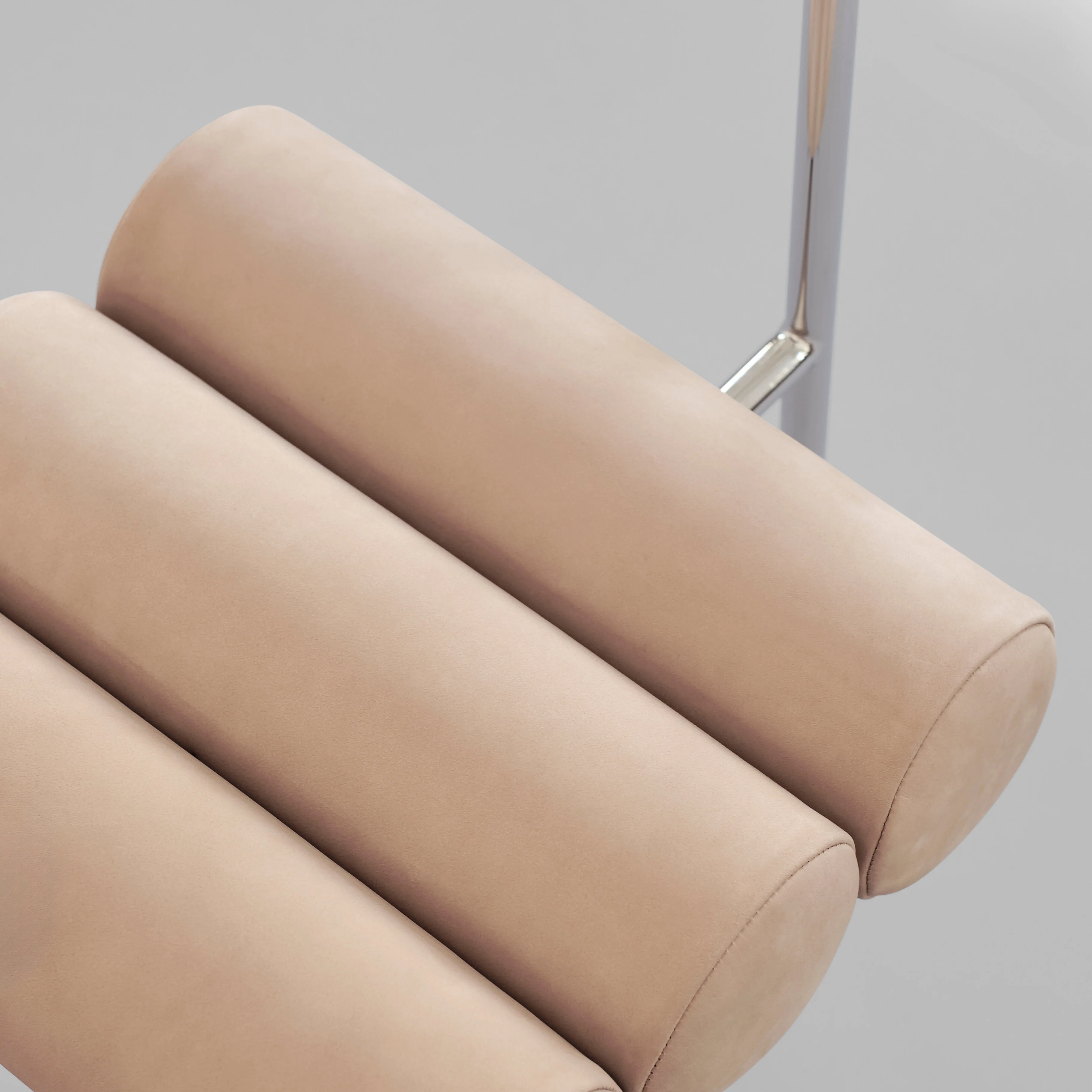 Hiro Dining Chair, Stainless Steel - Nubuck - Image 12