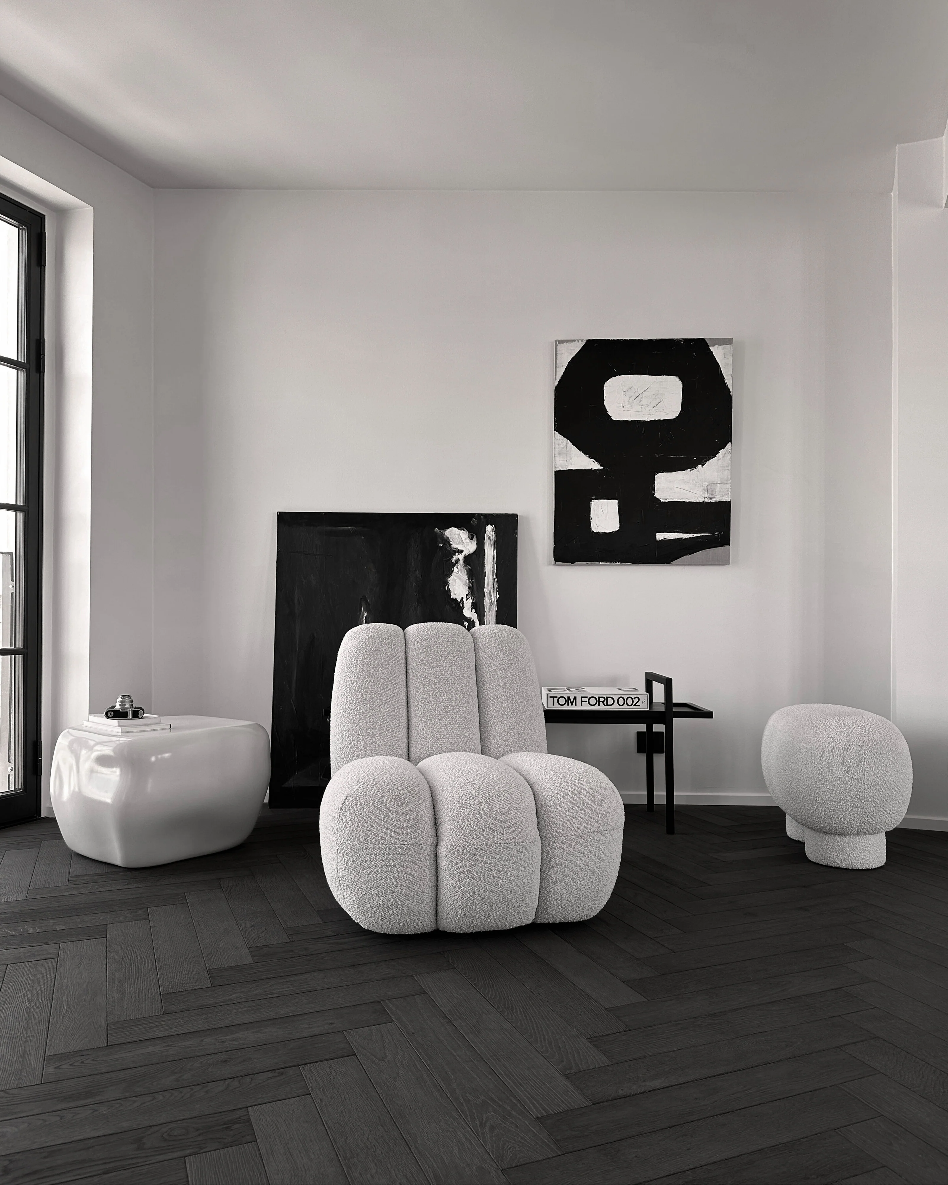 Ishi Coffee Table, Medio - High Glaze Birch - Image 7