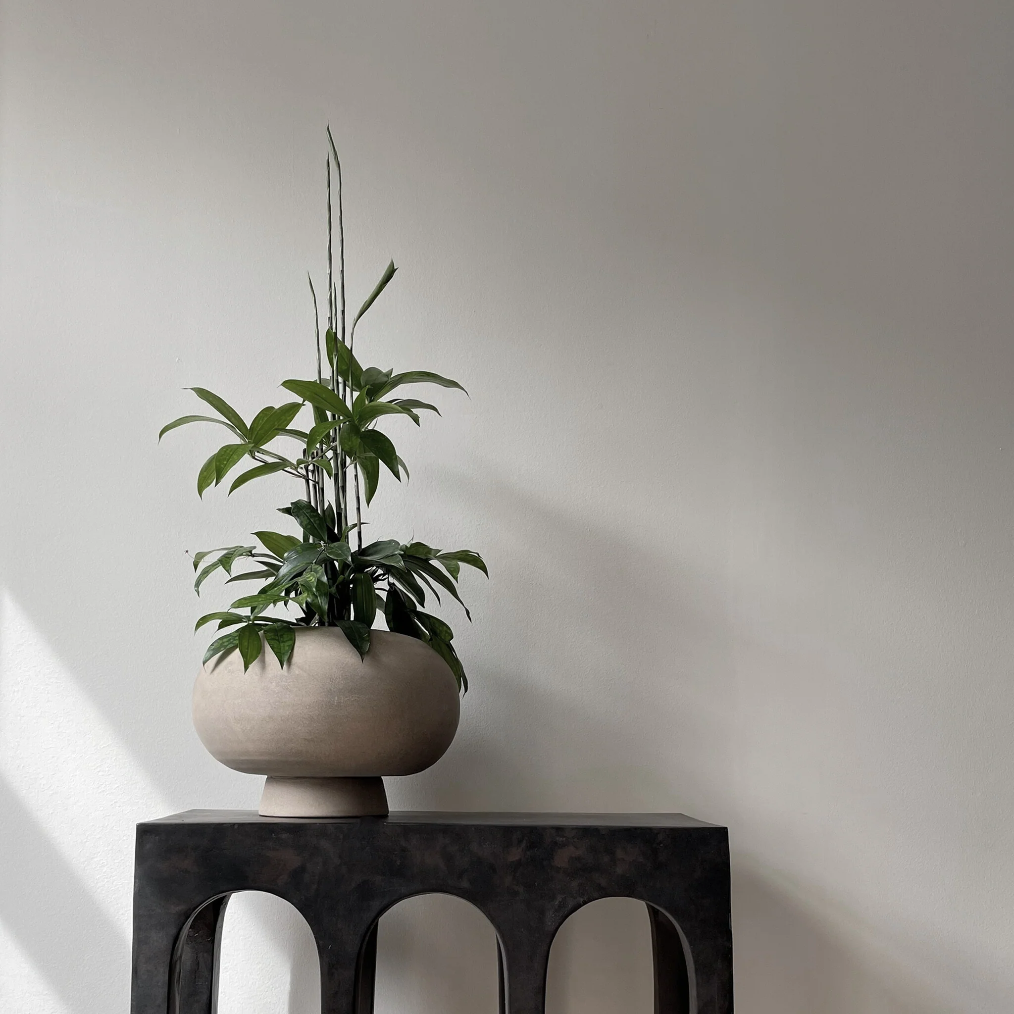 Kabin Vase, Fat - Sand - Image 3