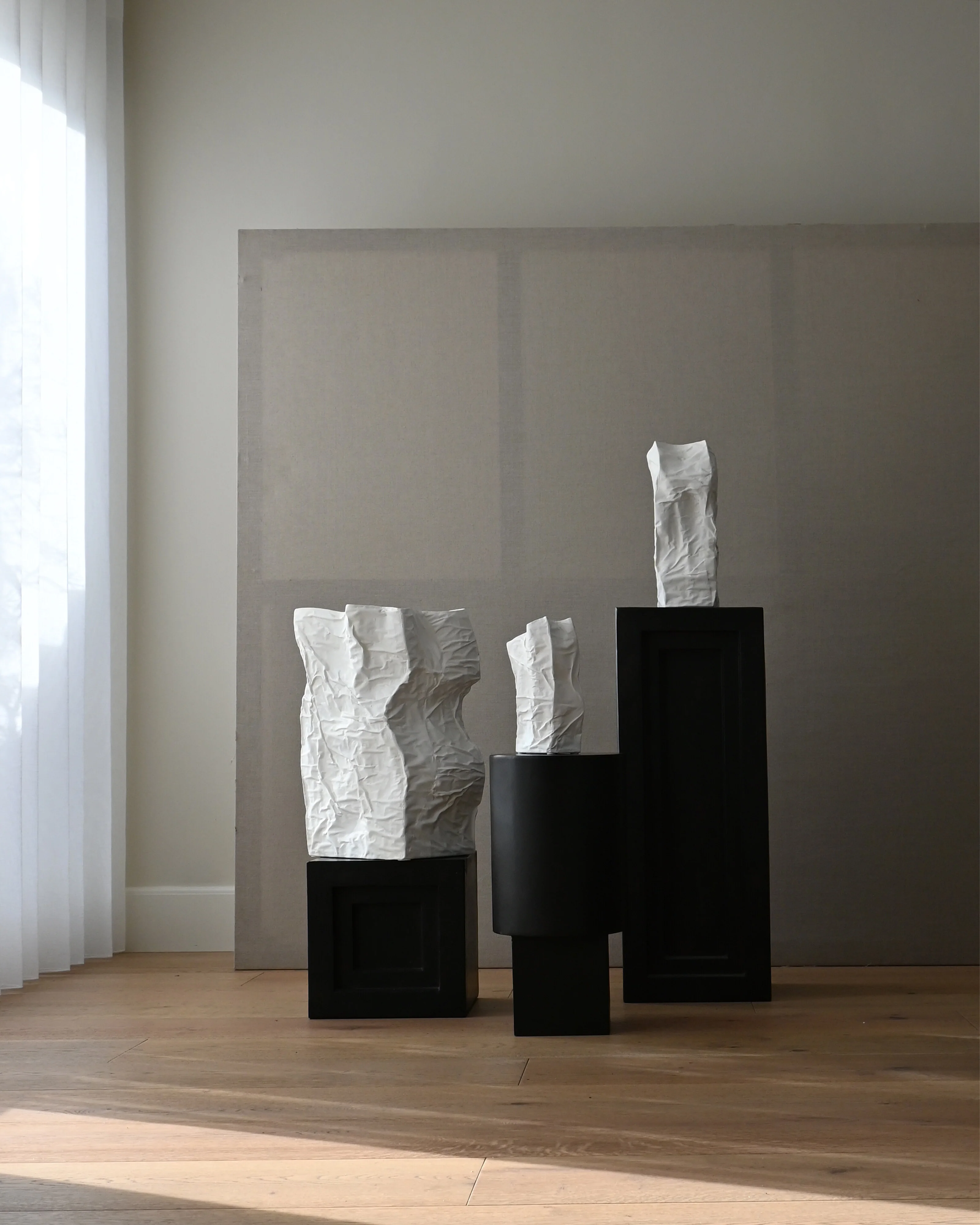 Kami Vase, Big - Bone White - Image 4