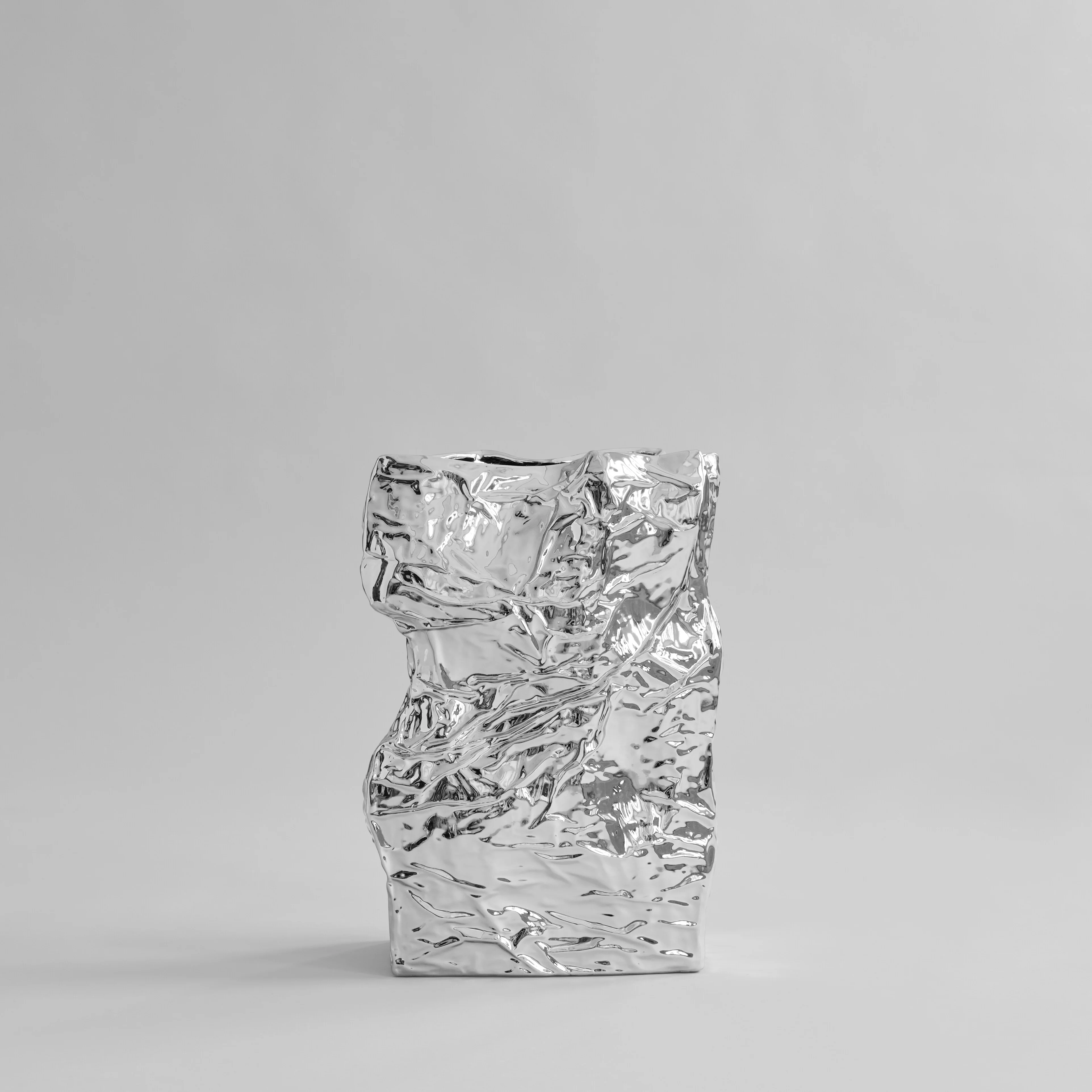 Kami Vase, Big - Chrome - Image 6