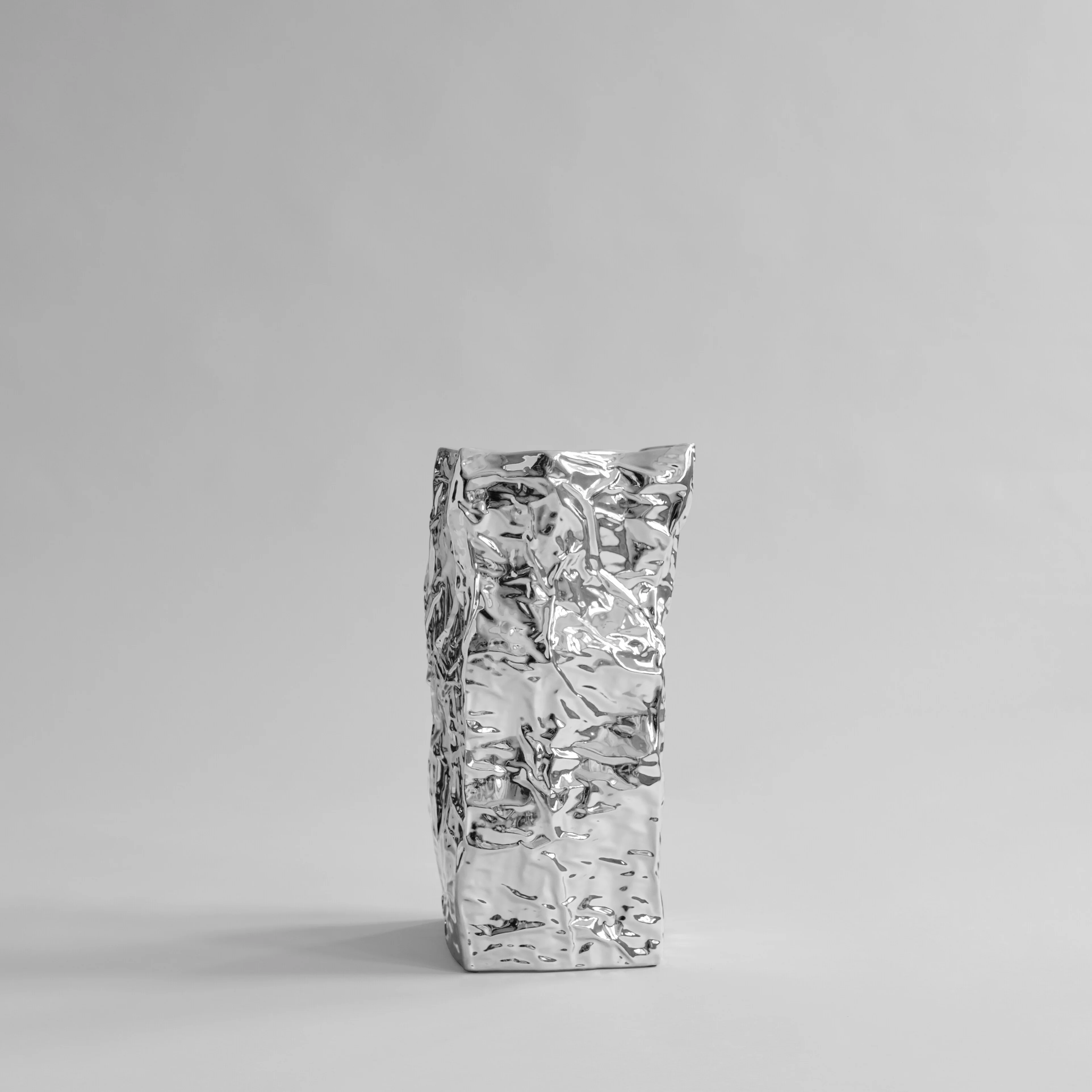 Kami Vase, Big - Chrome - Image 7