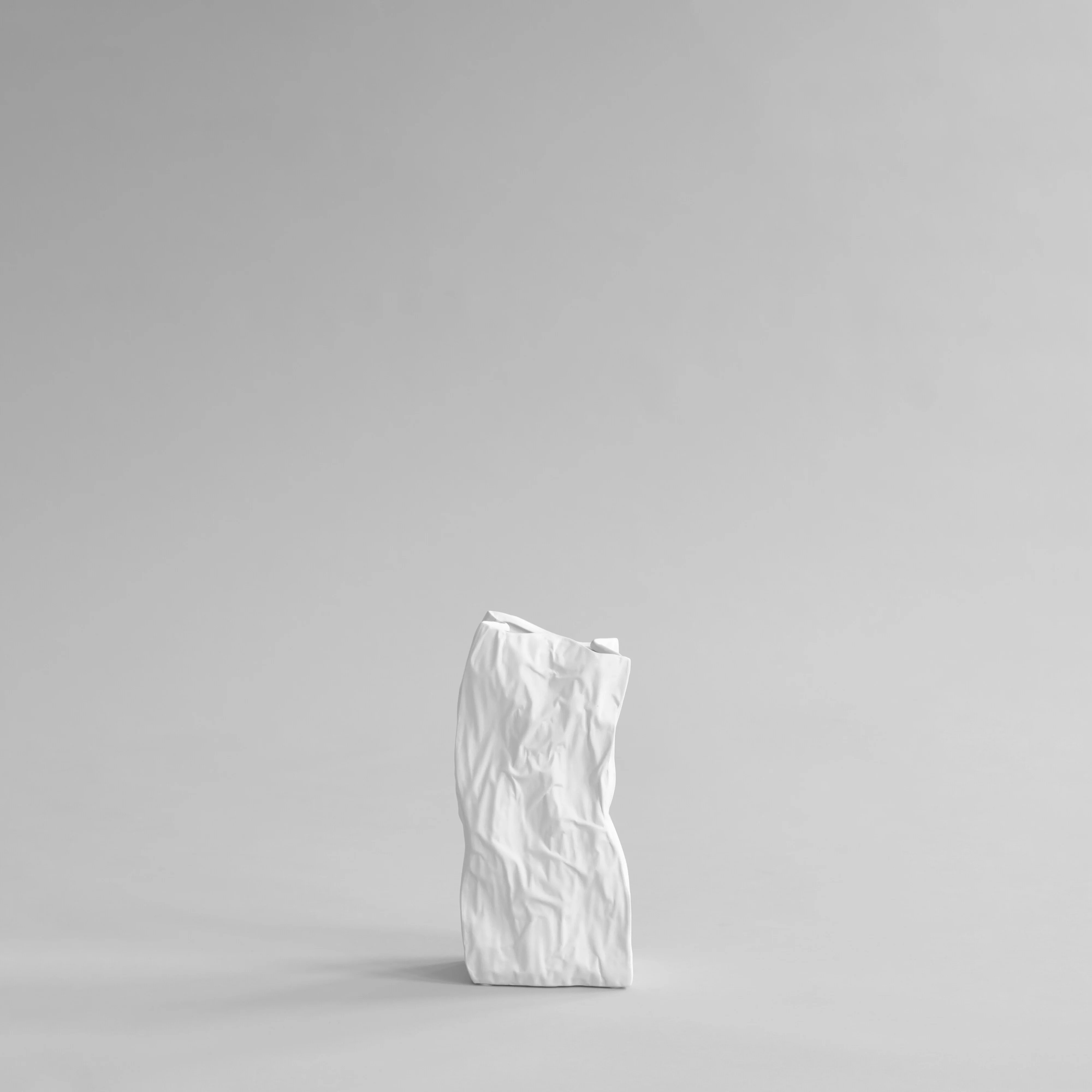 Kami Vase, Medio - Bone White