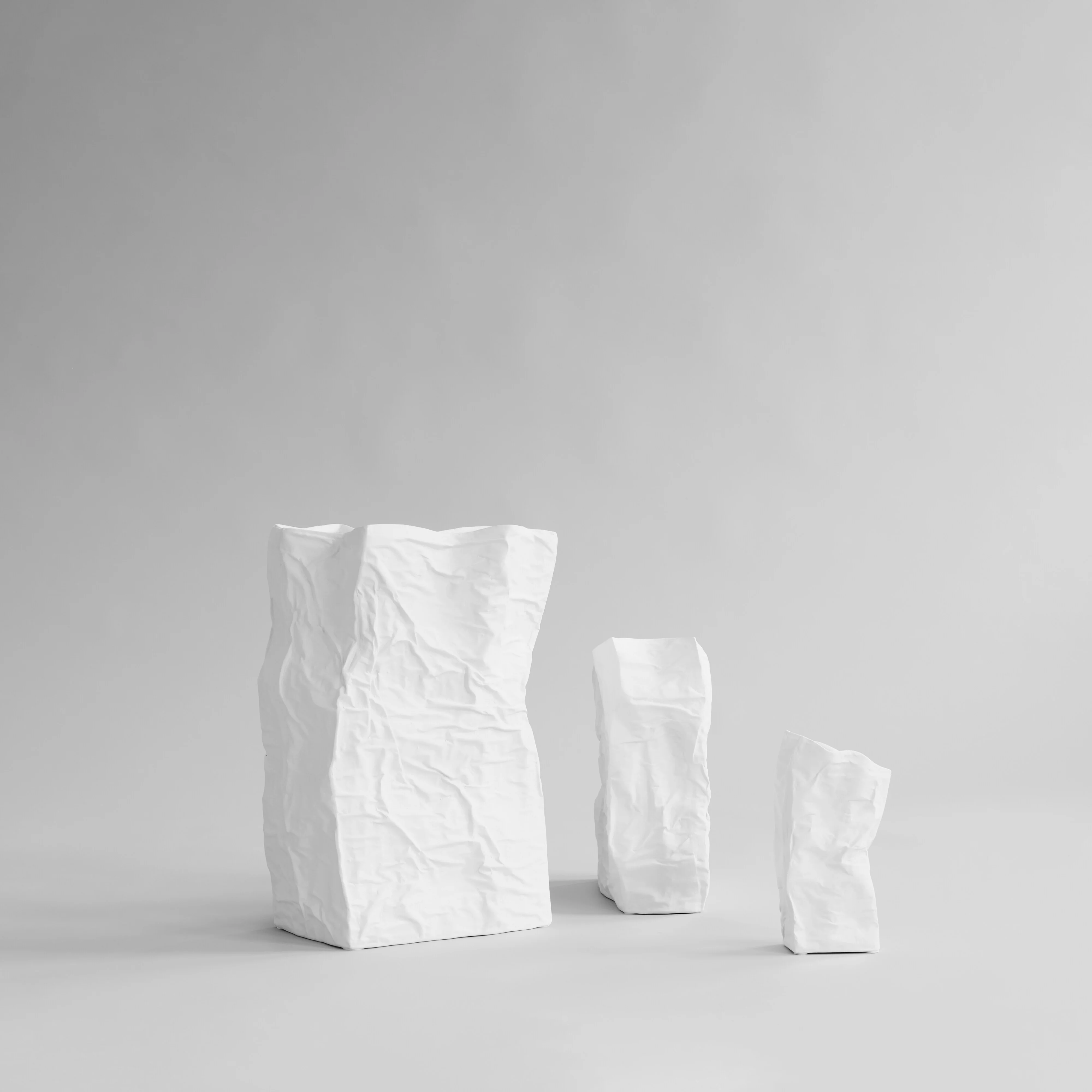 Kami Vase, Mini - Bone White - Image 12