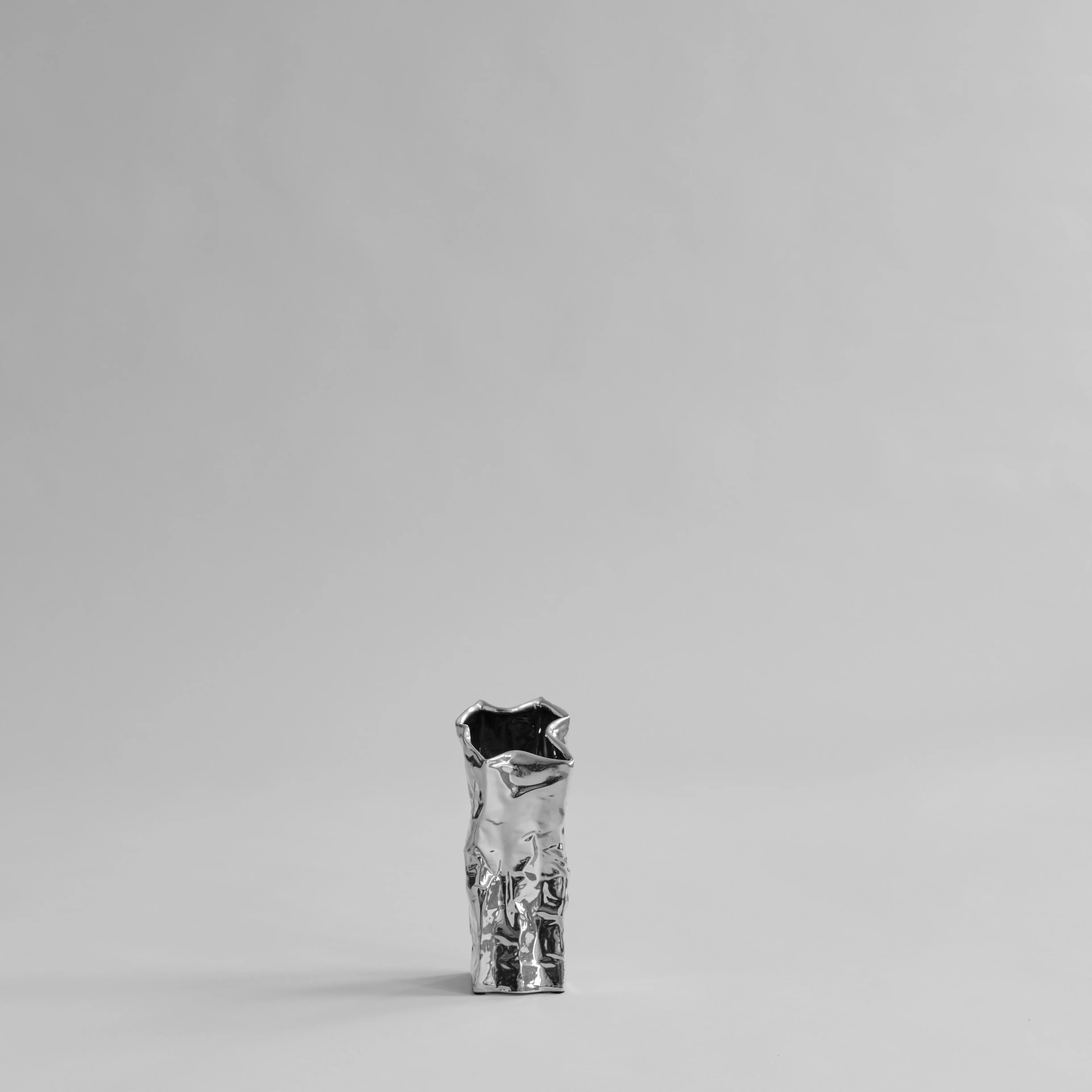 Kami Vase, Mini - Chrome - Image 11