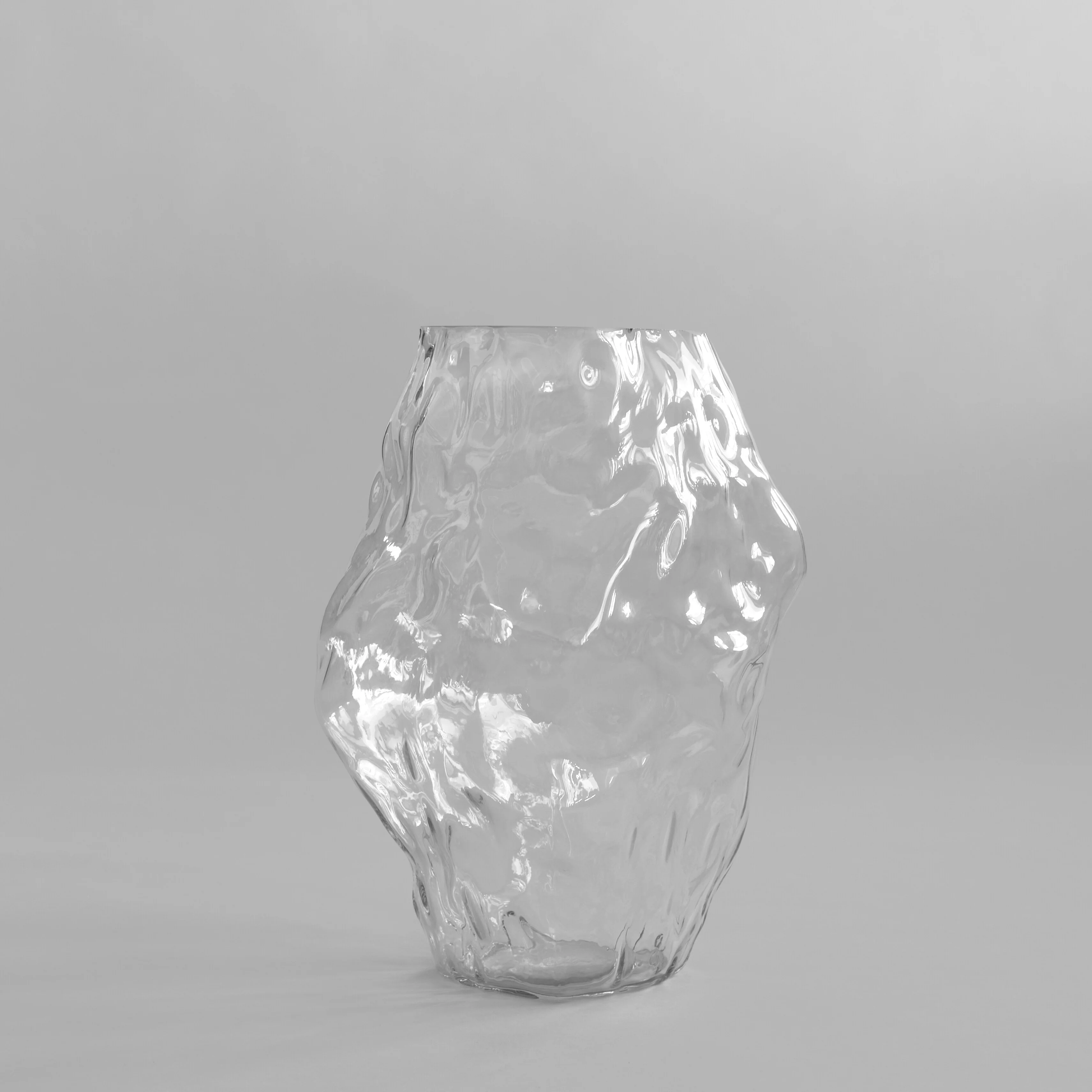 Katachi Vase, Big - Clear