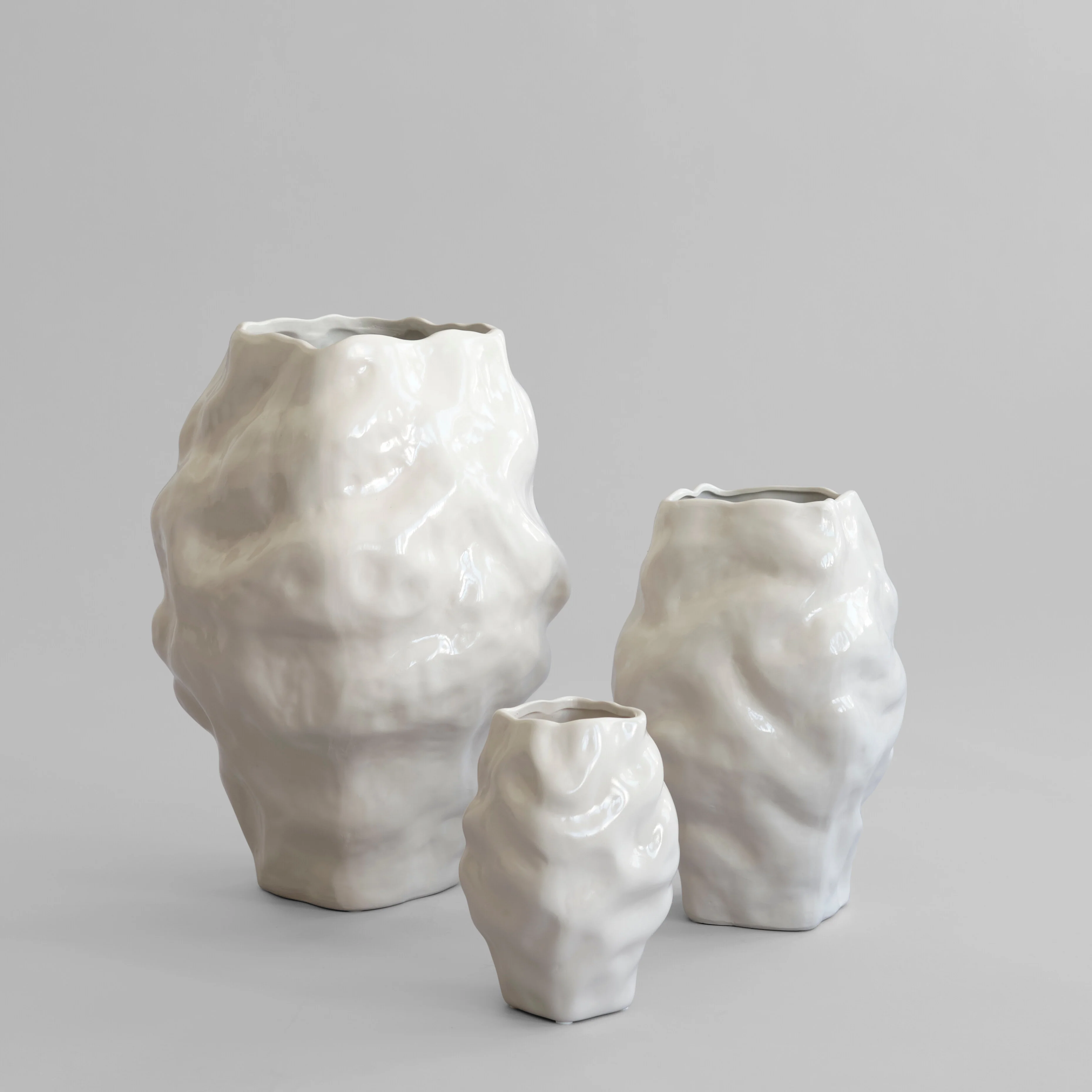 Katachi Vase, Medio - High Glaze Birch - Image 14