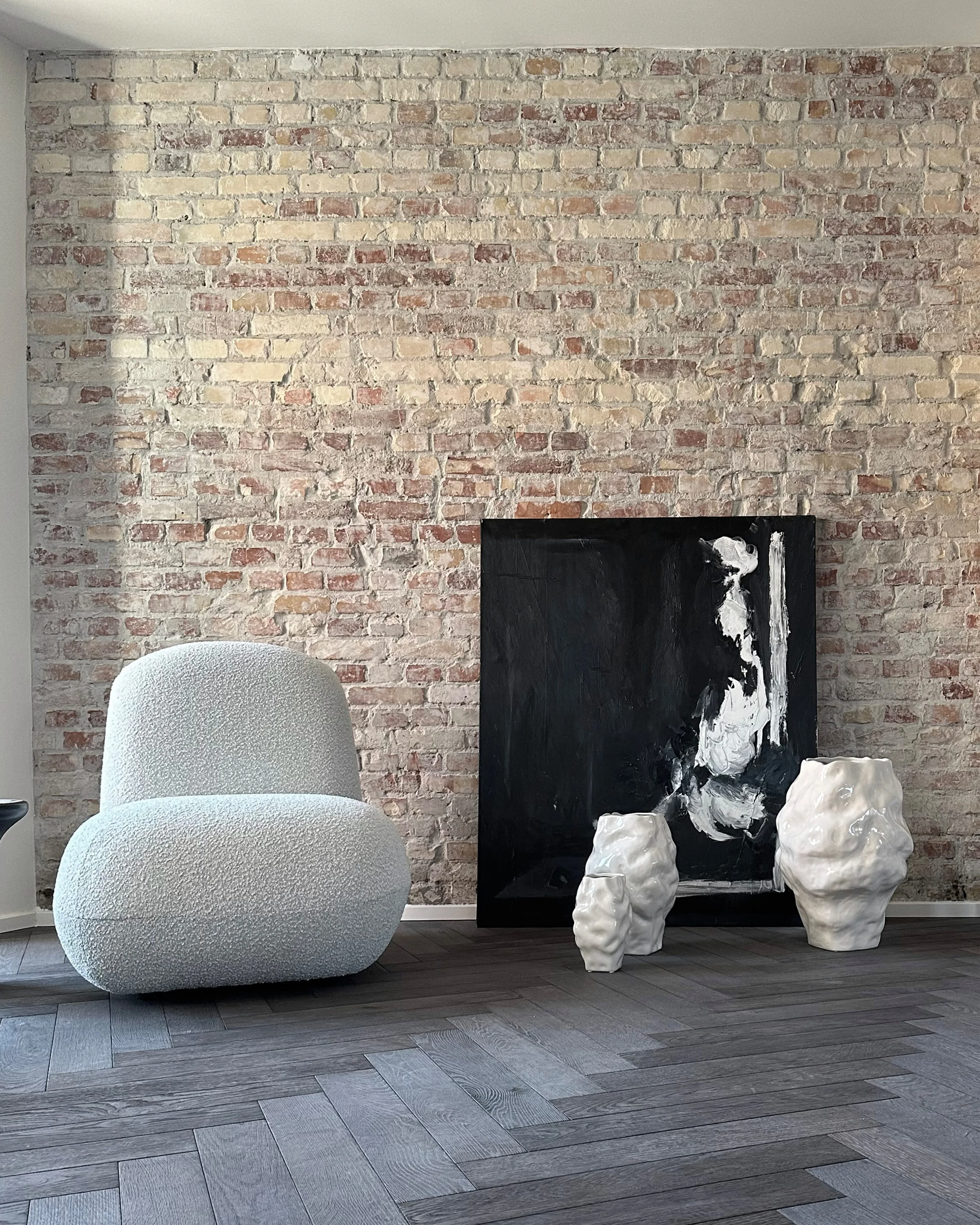 Katachi Vase, Medio - High Glaze Birch - Image 6